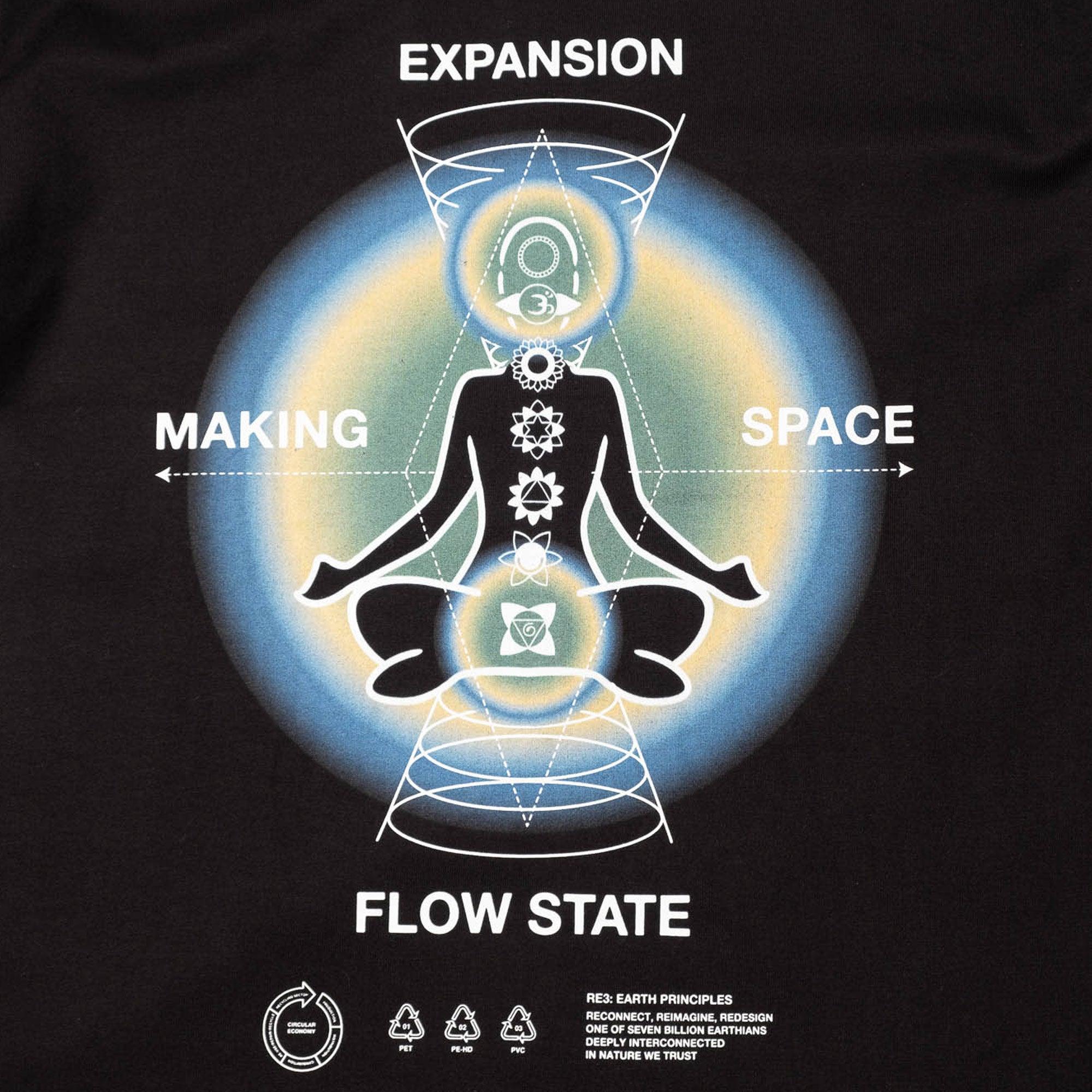 Space Available Making Space Tee - Black - Never Never
