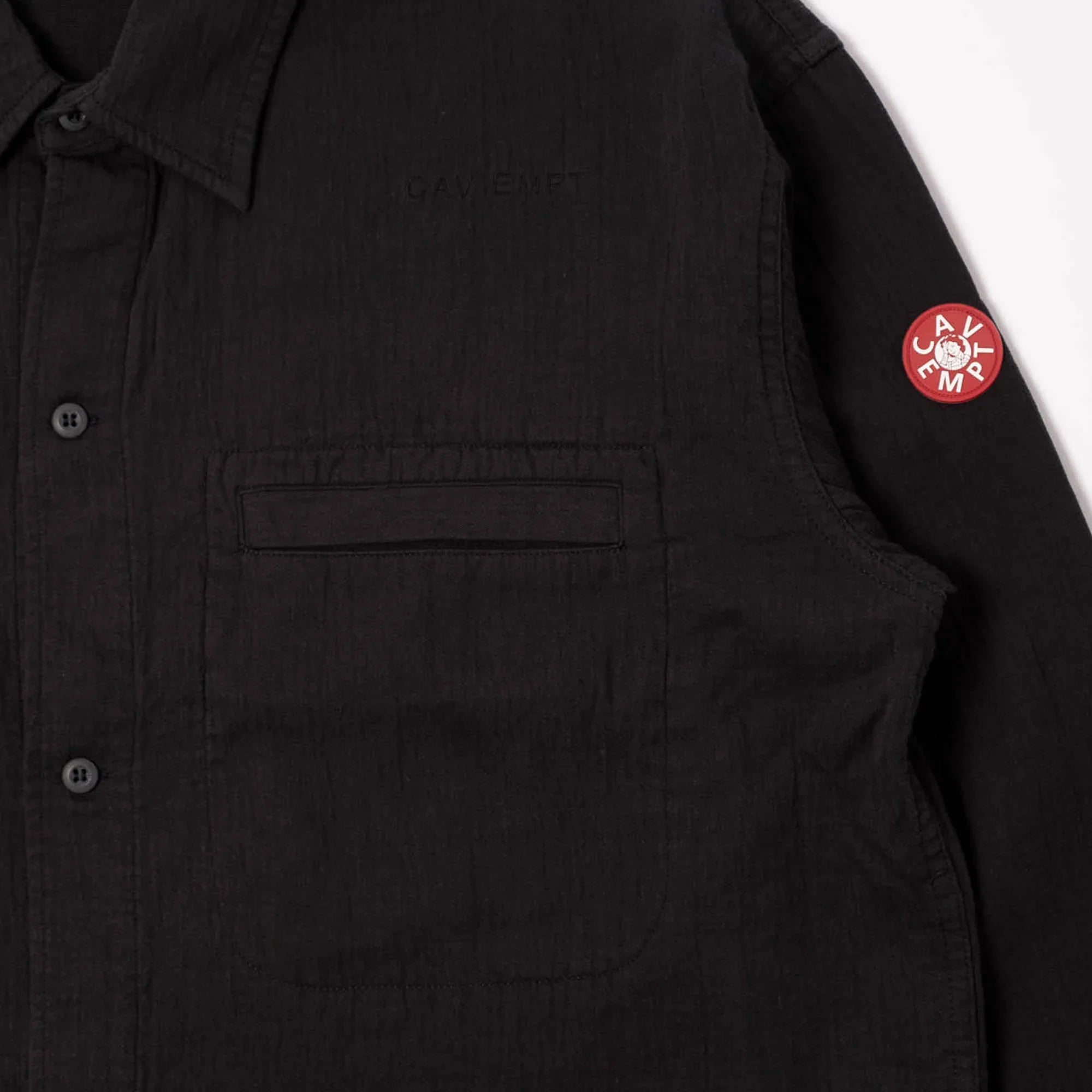 Cav Empt Soft Cotton Casual Shirt - Charcoal