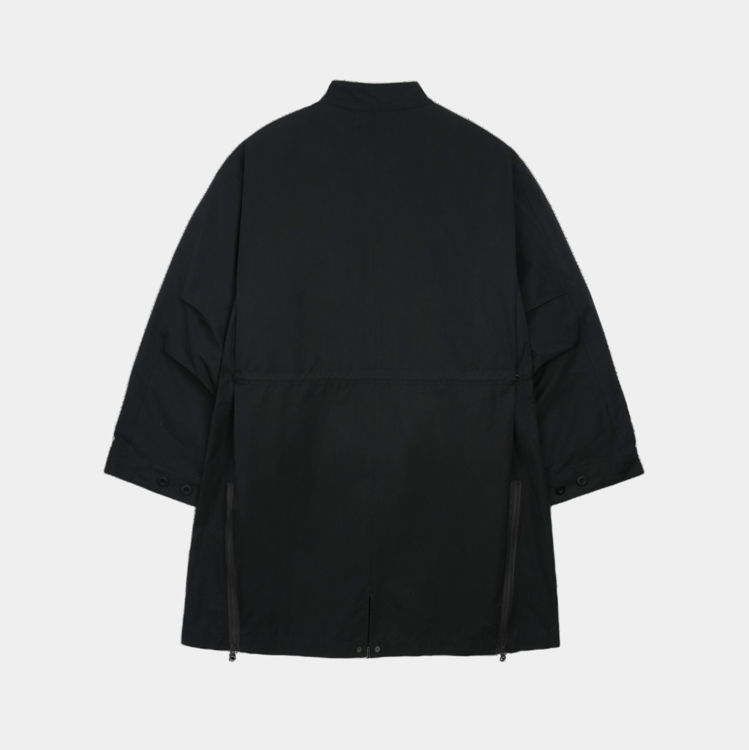 San San Gear Zipper Field Parka - Black