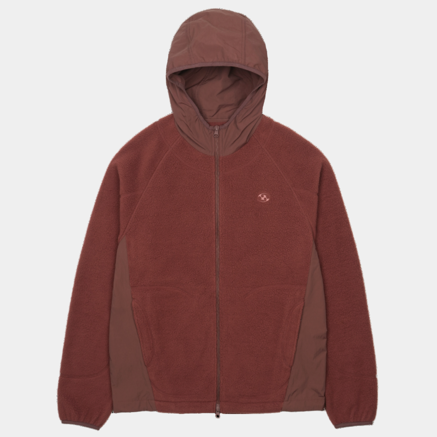 San San Gear Fleece Jacket - Brick Red