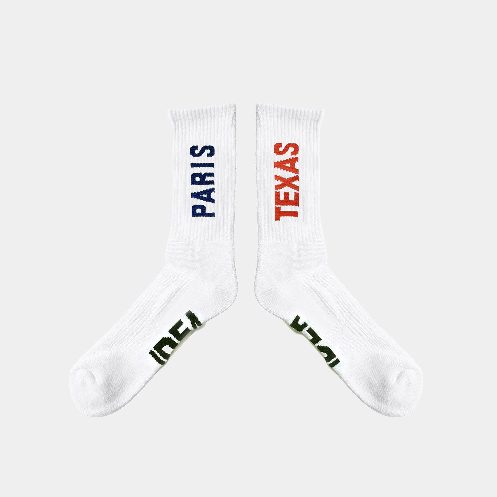 IDEA Paris, Texas Socks - White - Never Never