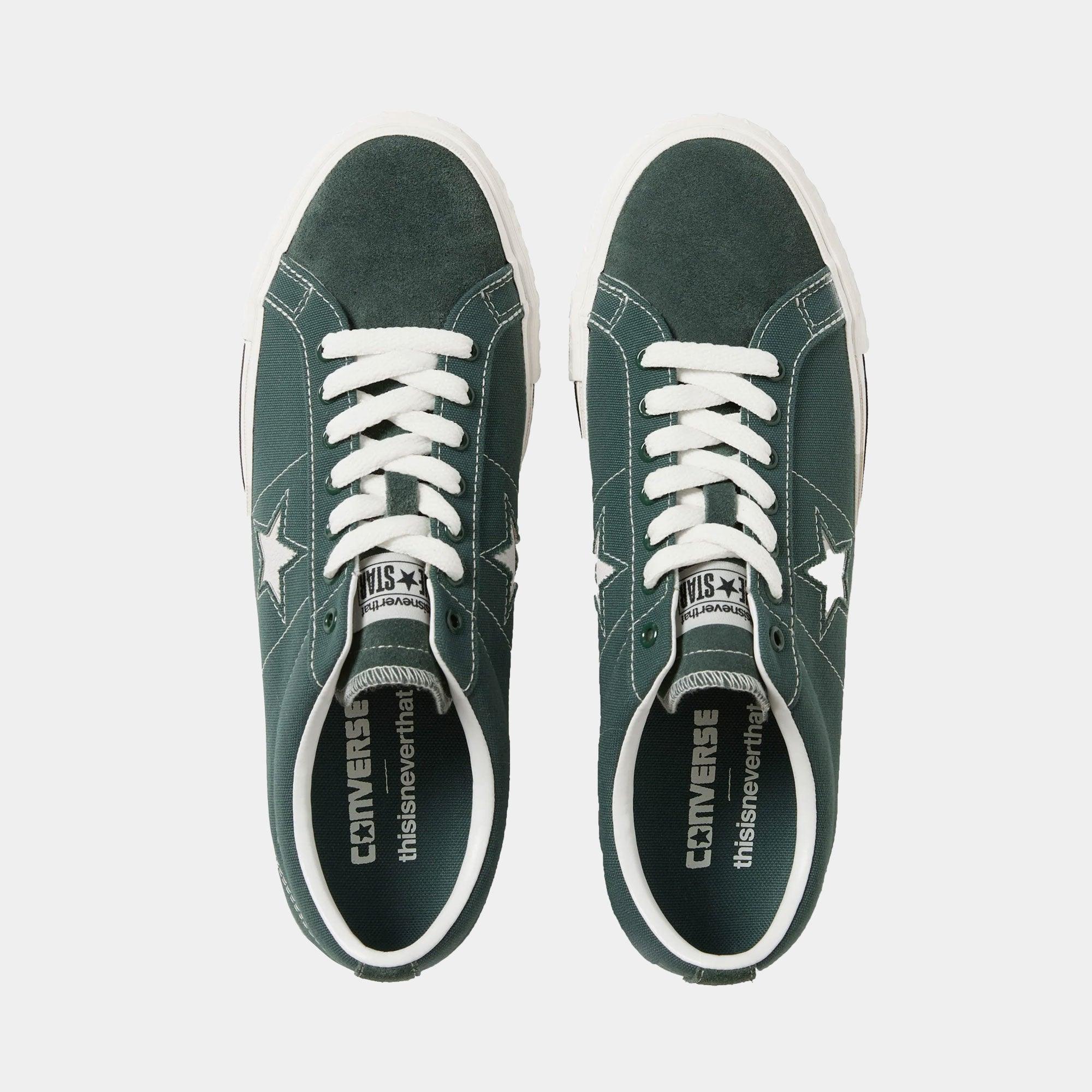 Converse x thisisneverthat One Star Pro - Trekking Green/Black/White - Never Never