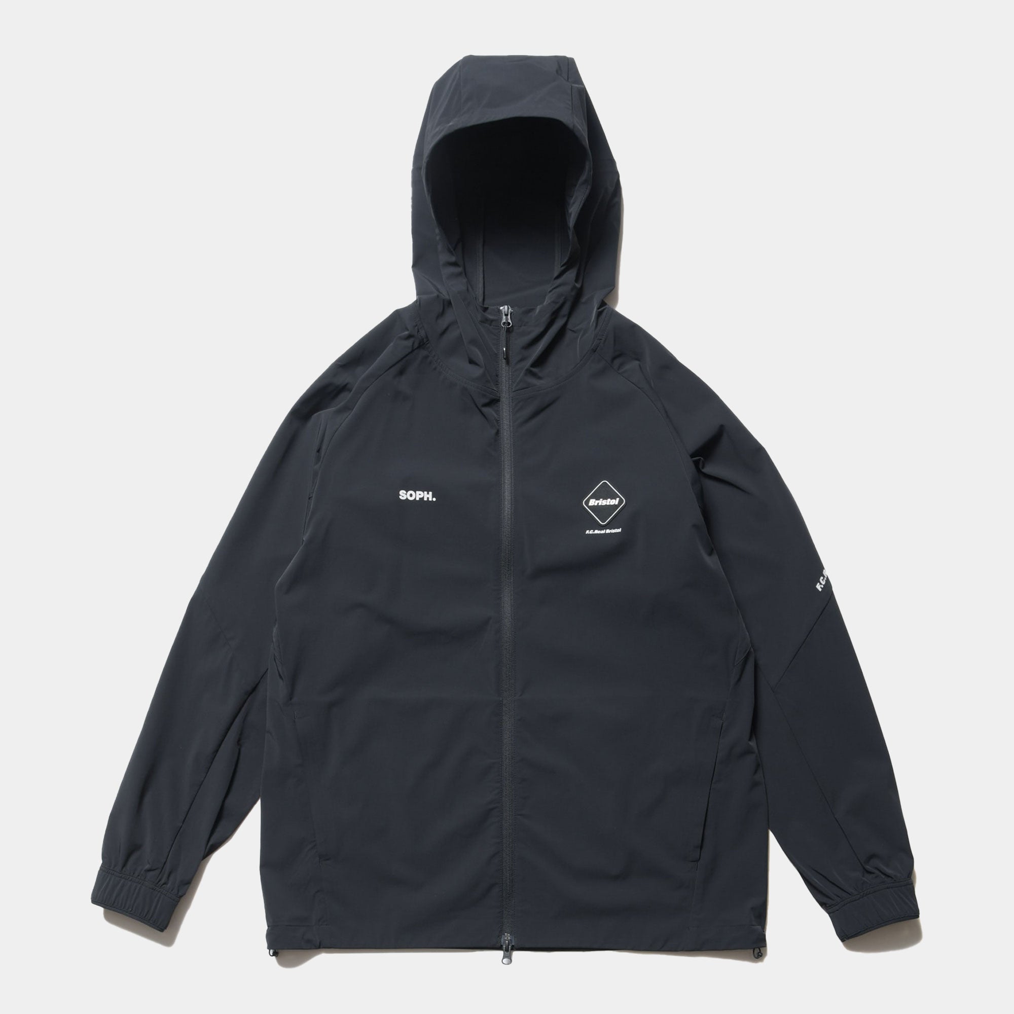 F.C.Real Bristol 4Way Stretch Ventilation Jacket - Black