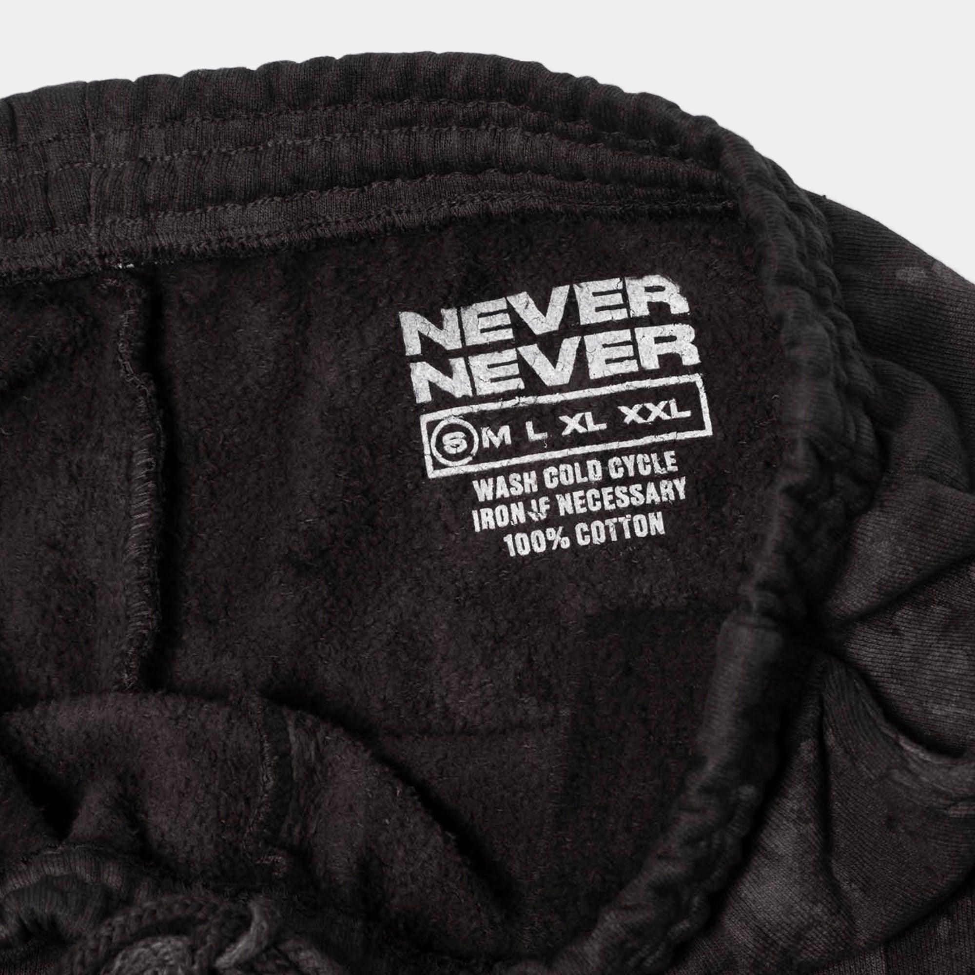 Never Never Concrète Sweatpant - Black - Never Never