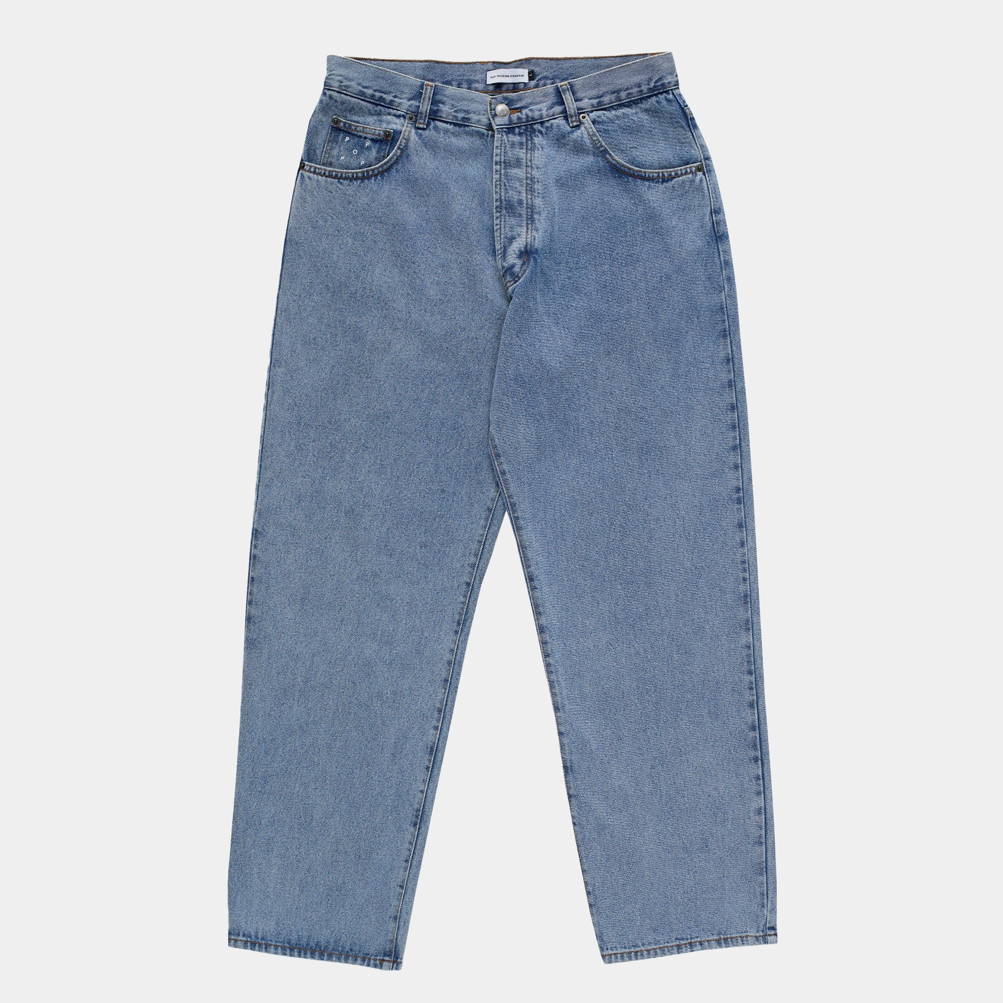 Pop Trading Company DRS Denim Pant - Stonewashed