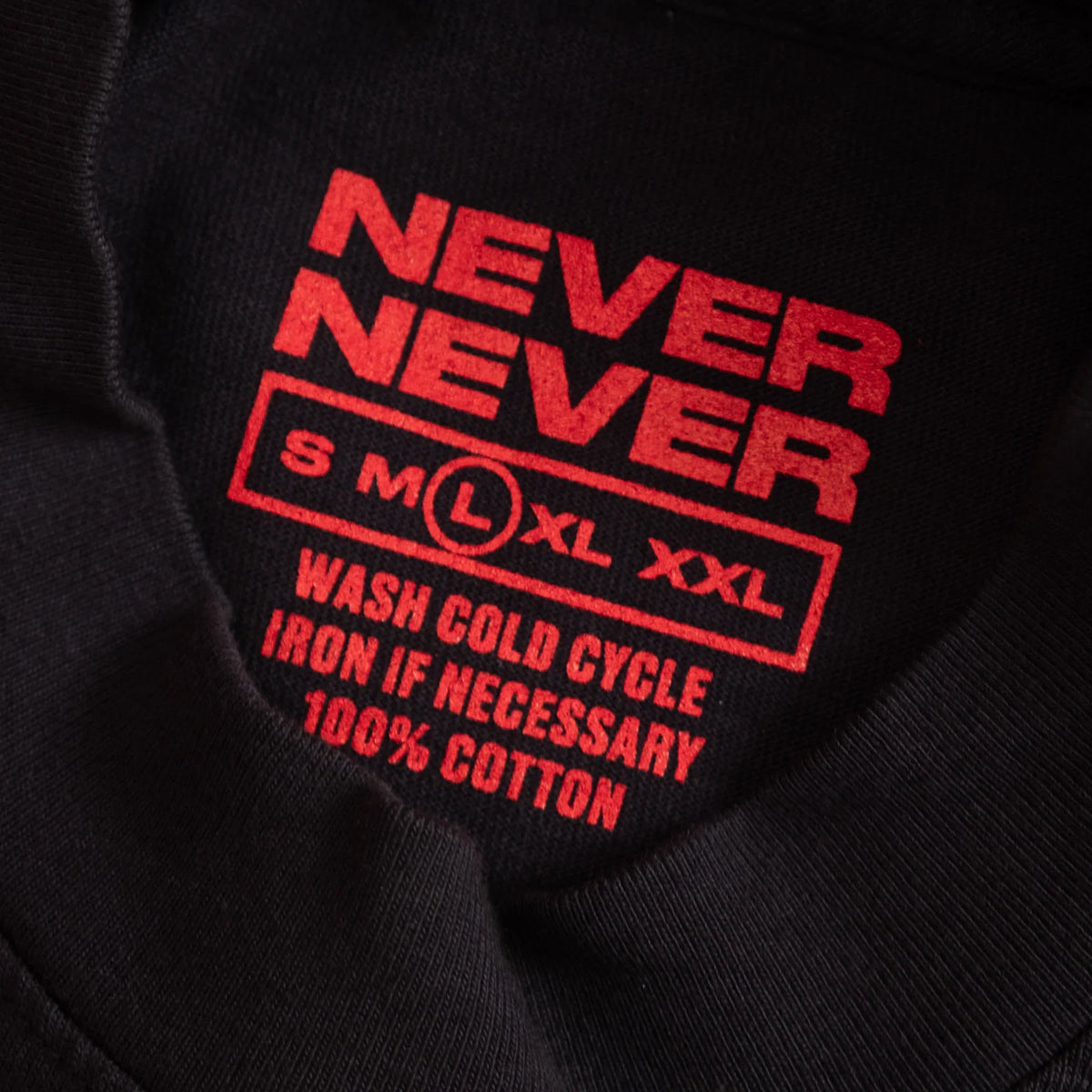 Never Never x High Society Tee - HIGH FRONT