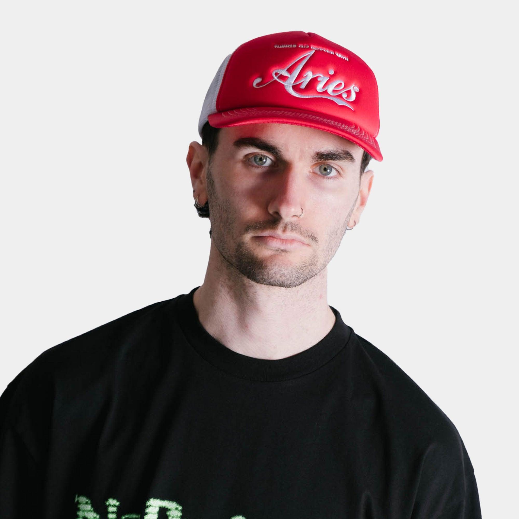 Aries Cola Cap - Red - Never Never