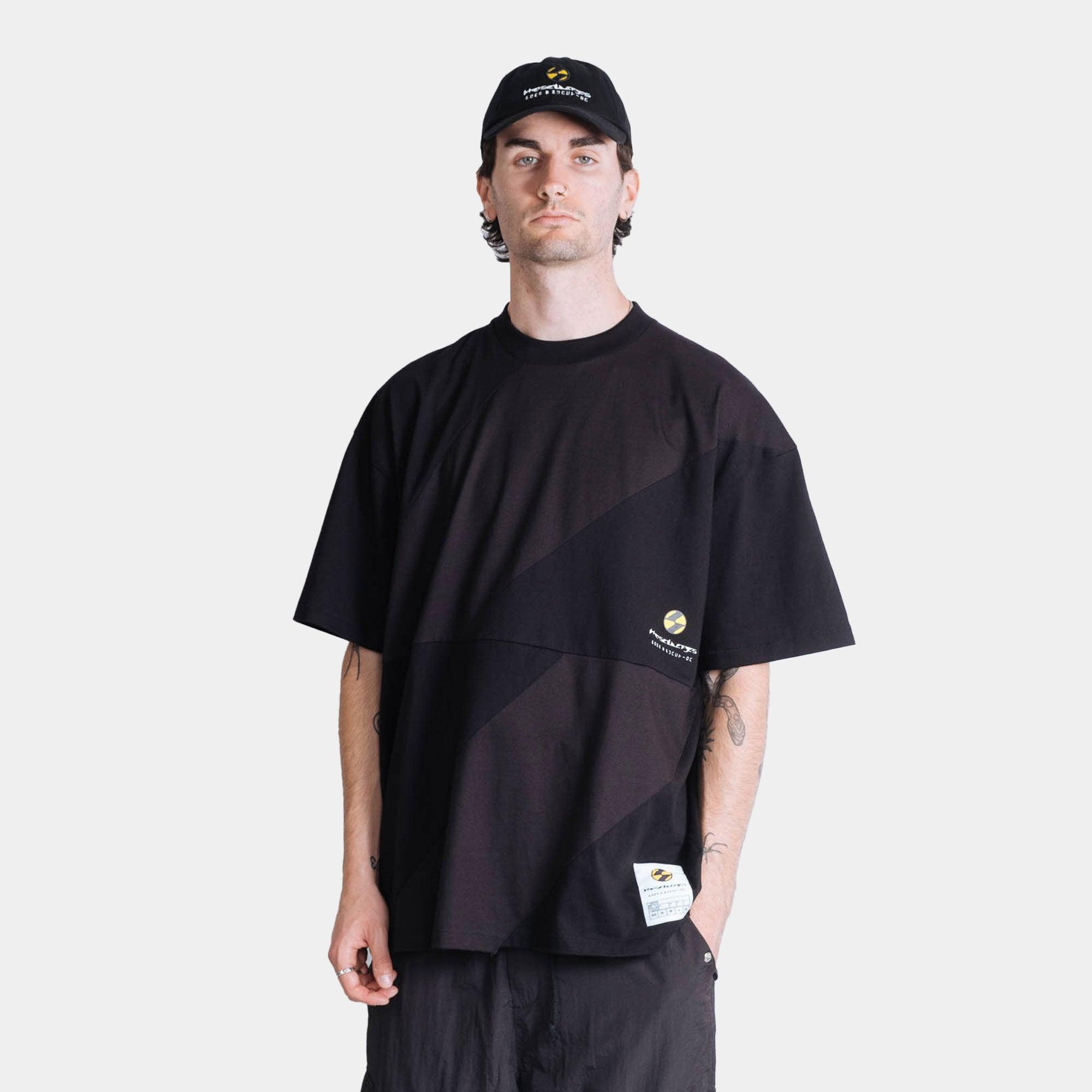 The Salvages Reconstructed Amorph OS T-Shirt - Black - Never Never
