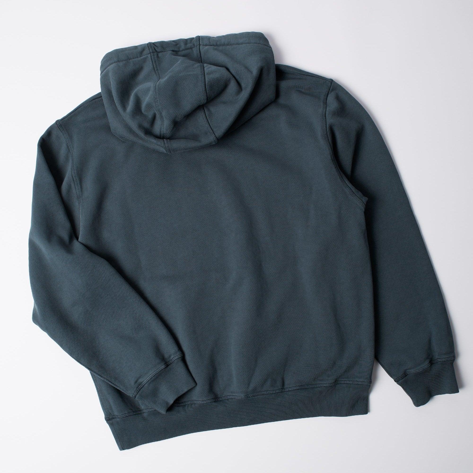 By Parra Oval Logo Hooded Sweatshirt - Washed Blue - Never Never