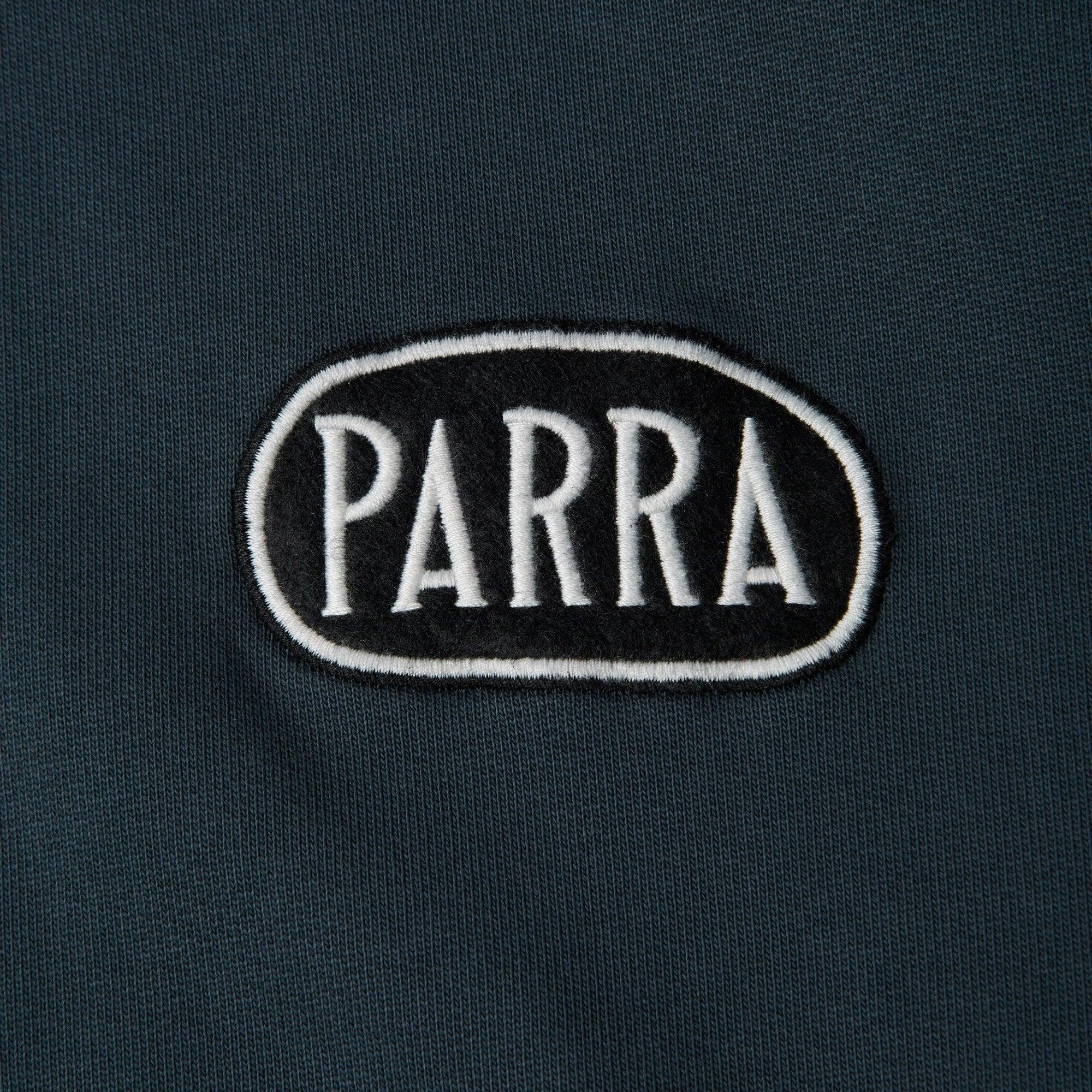 By Parra Oval Logo Hooded Sweatshirt - Washed Blue - Never Never
