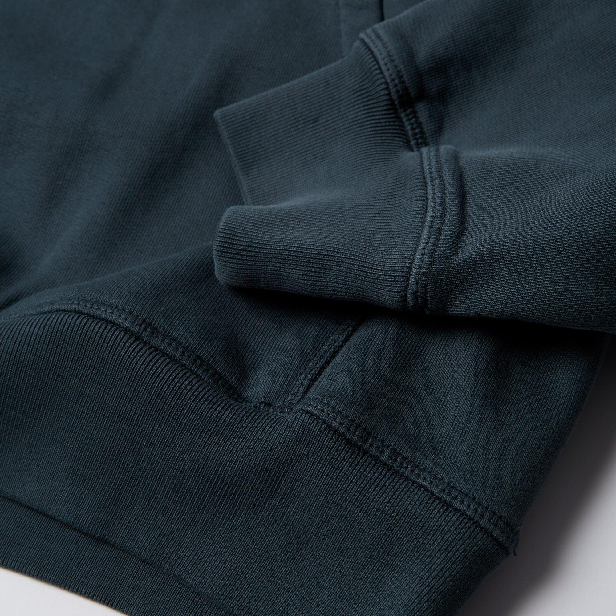 By Parra Oval Logo Hooded Sweatshirt - Washed Blue - Never Never