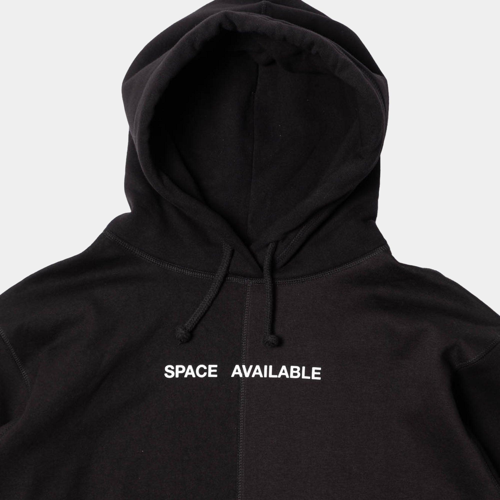 Space Available Making Space Hoodie - Black - Never Never