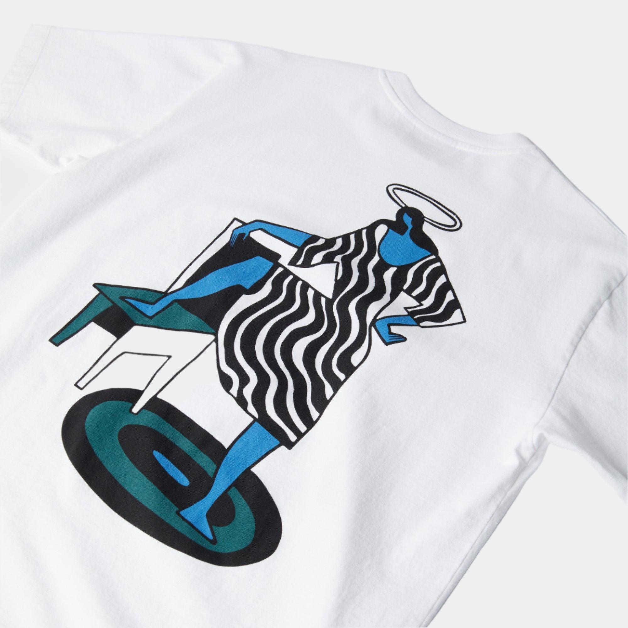 By Parra No Regrets T-Shirt - White - Never Never