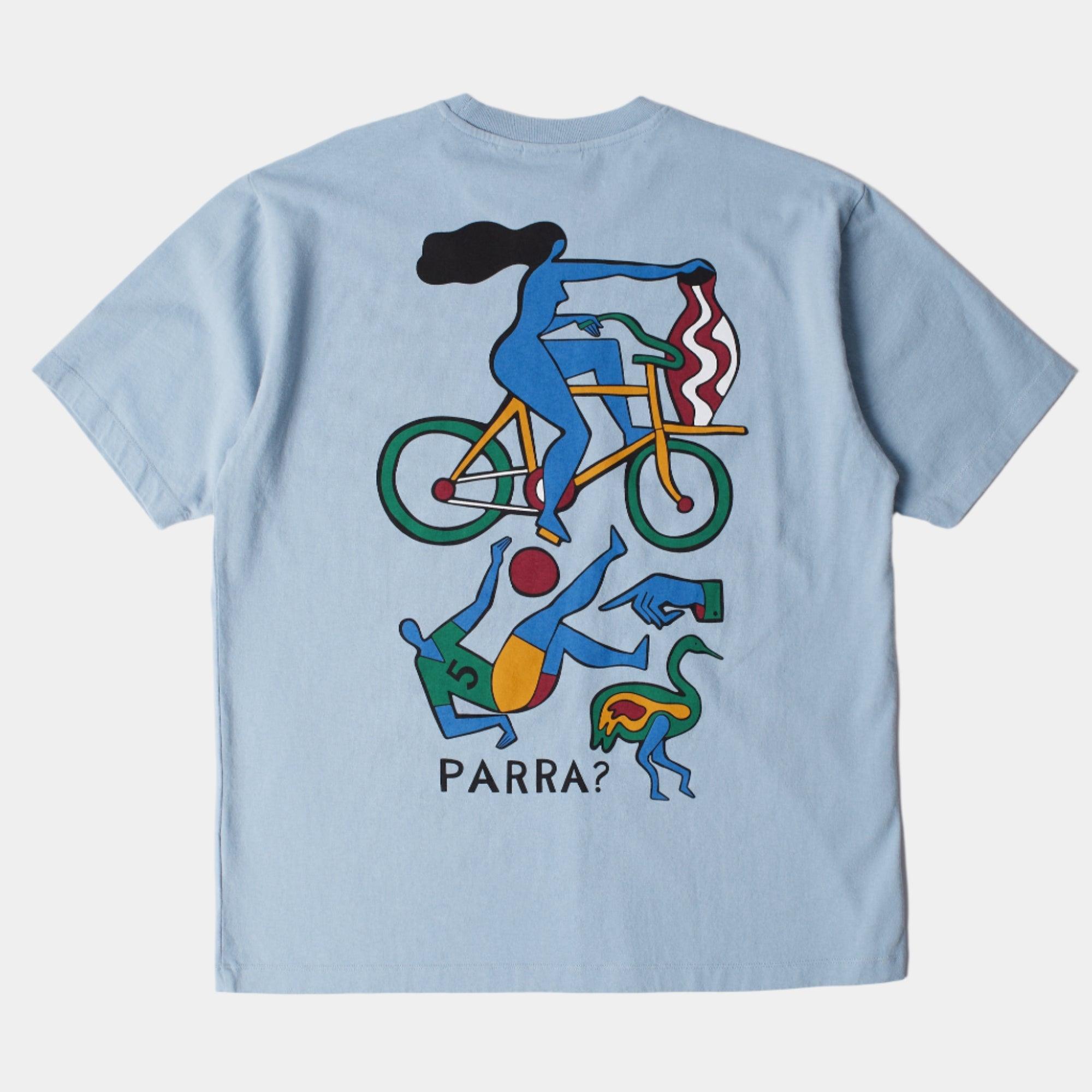 By Parra Vase Delivery T-Shirt - Light Blue - Never Never