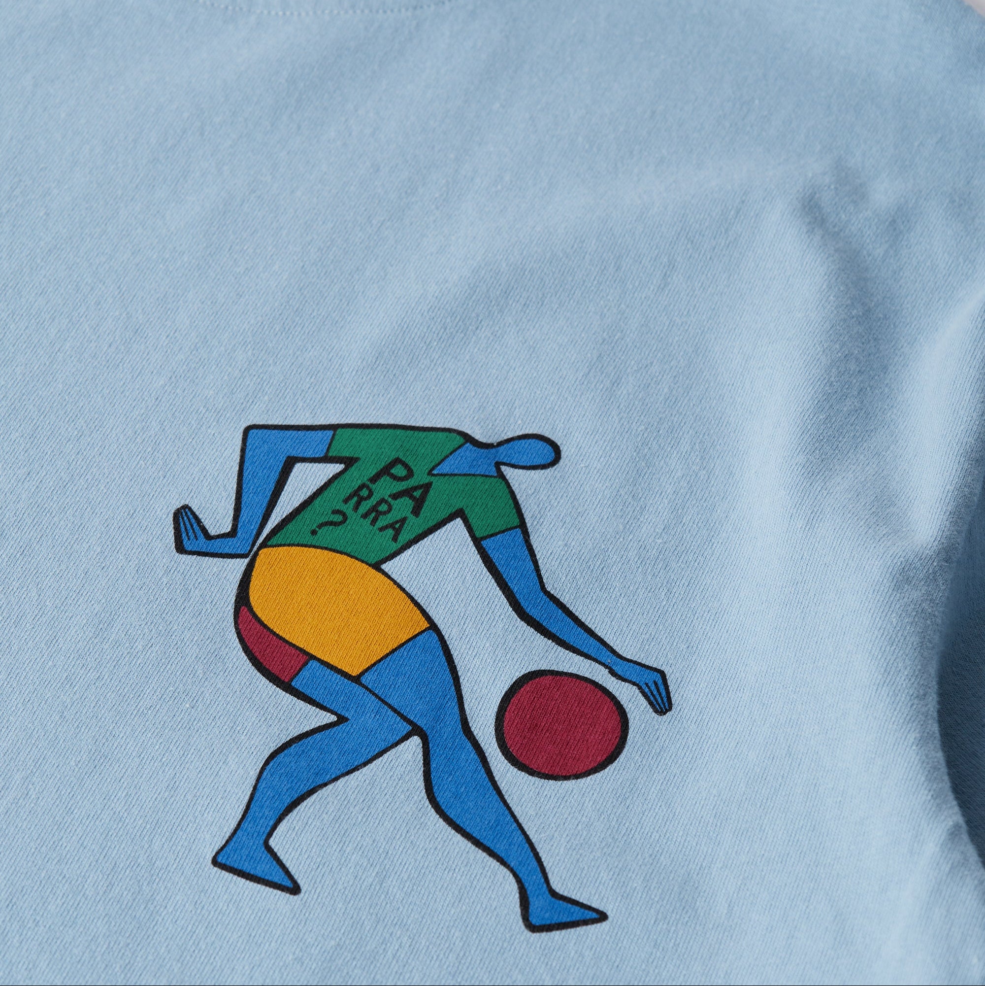 By Parra Vase Delivery T-Shirt - Light Blue