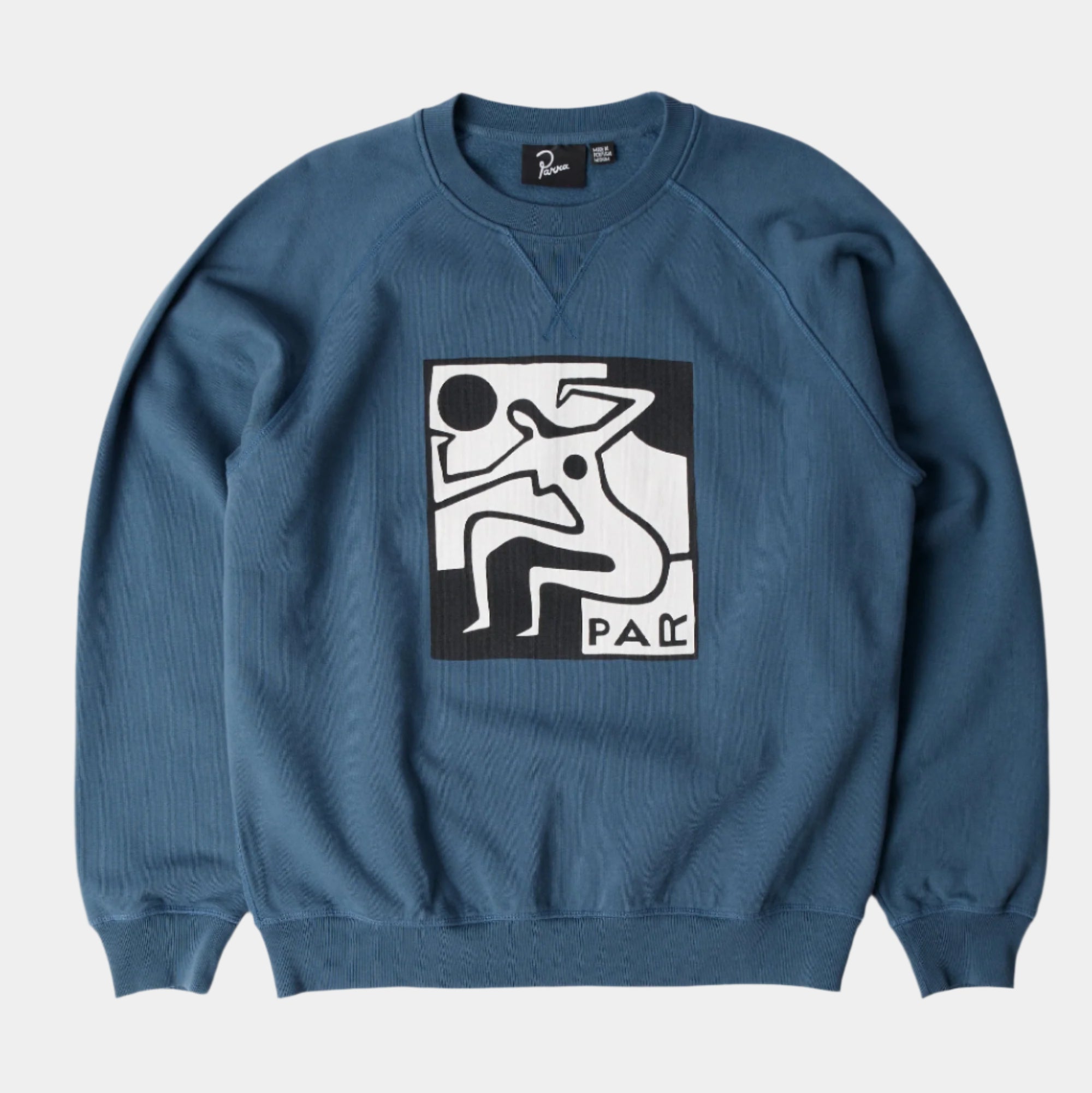By Parra Ball Sports Crew Neck Sweatshirt - Dark Blue