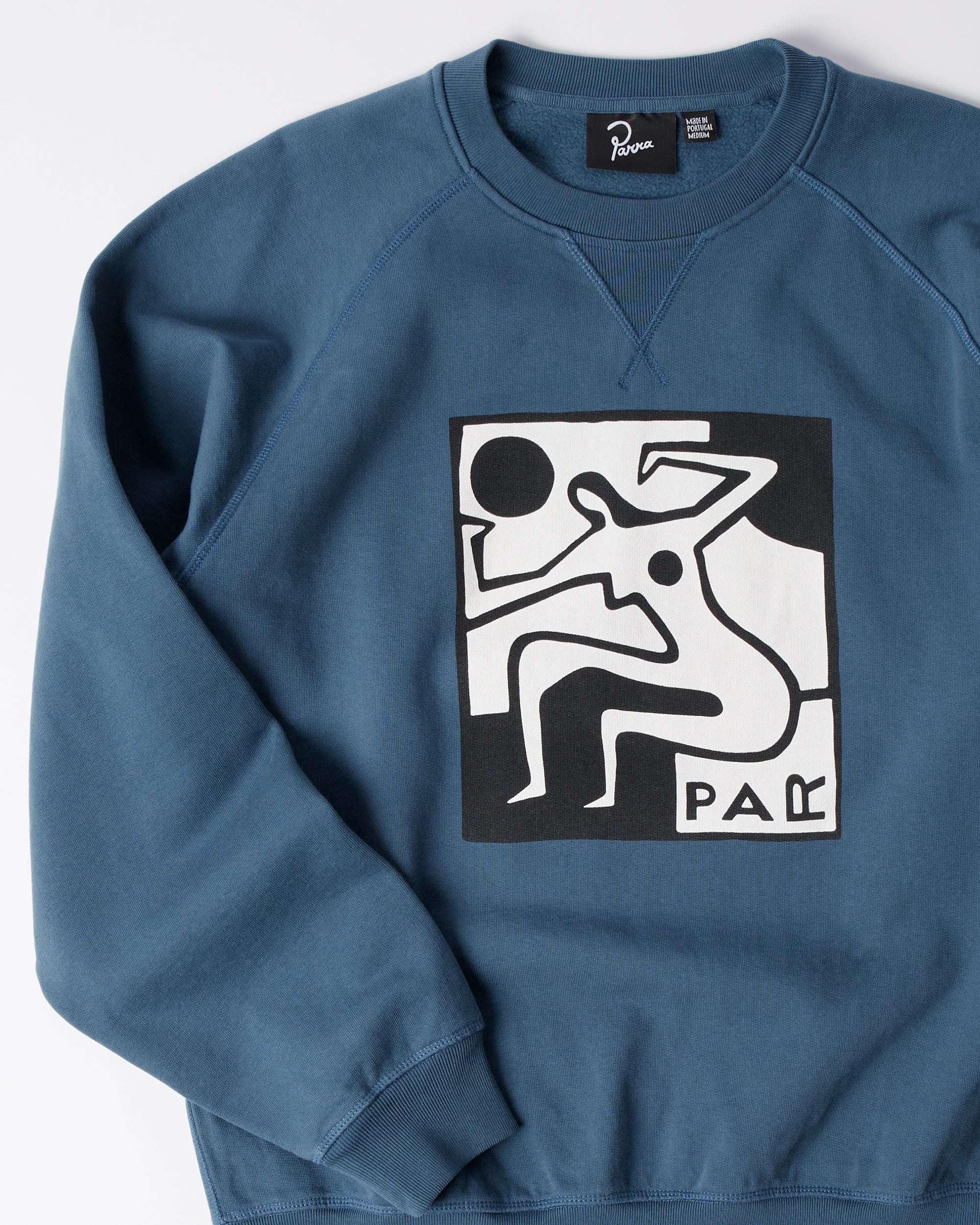 By Parra Ball Sports Crew Neck Sweatshirt - Dark Blue