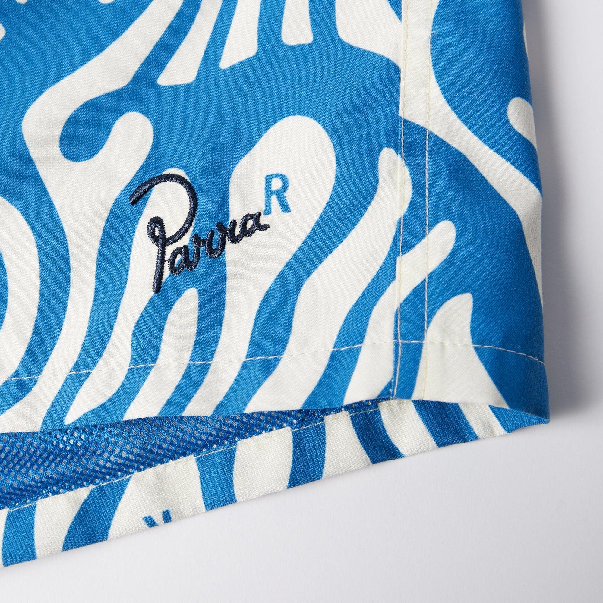 By Parra The Blob Swim Shorts - Blue - Never Never