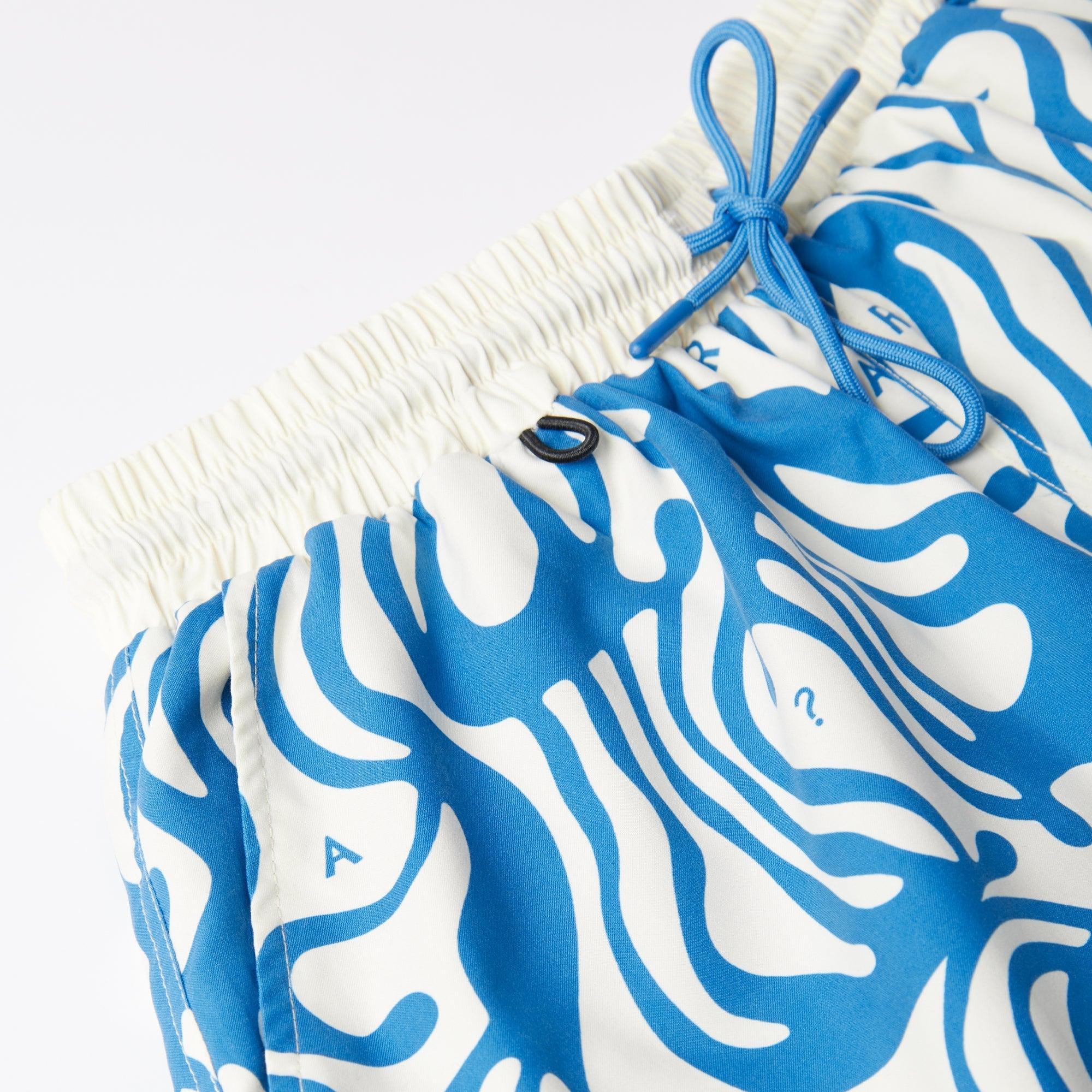 By Parra The Blob Swim Shorts - Blue - Never Never