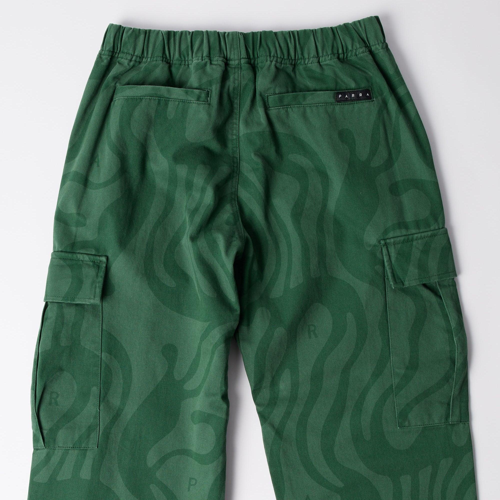 By Parra The Blob Pants - Washed Green - Never Never