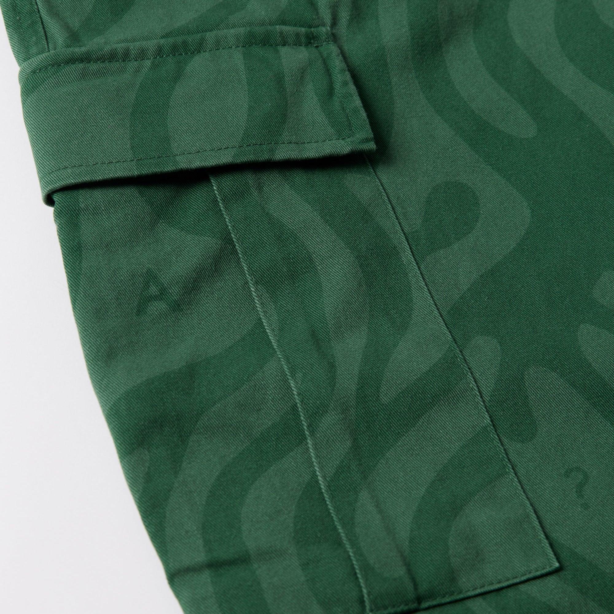 By Parra The Blob Pants - Washed Green - Never Never