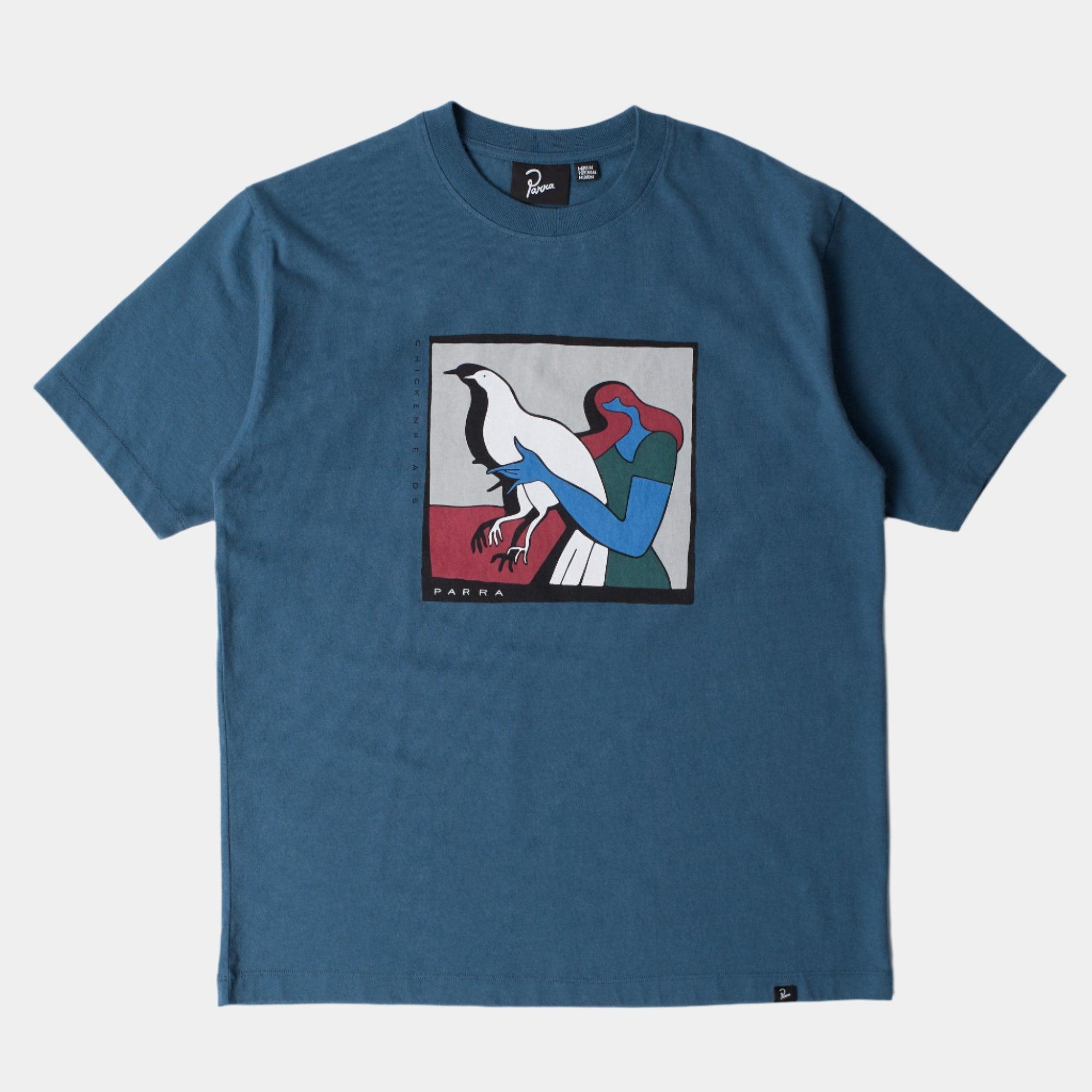By Parra Look At It T-Shirt - Dark Blue - Never Never