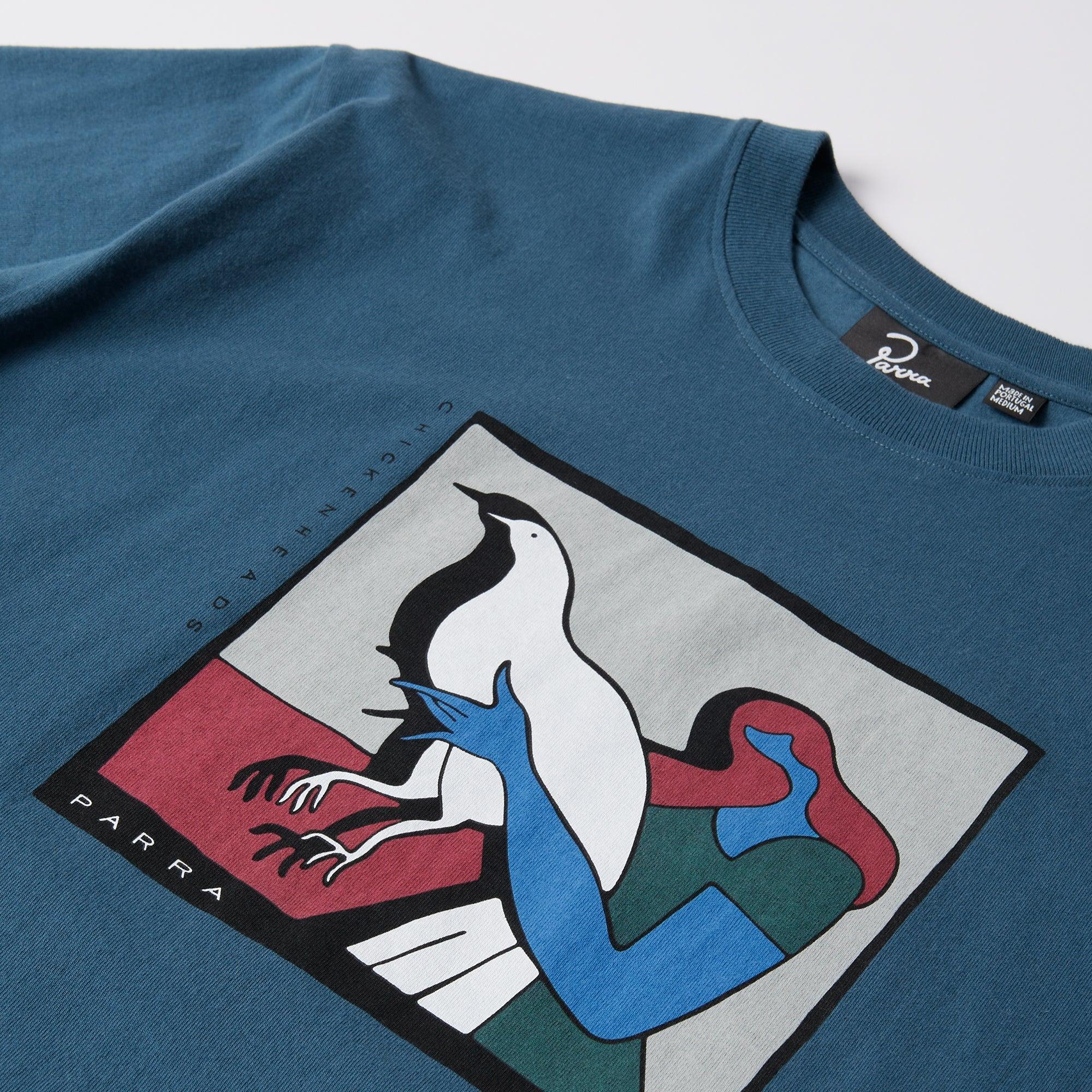By Parra Look At It T-Shirt - Dark Blue - Never Never