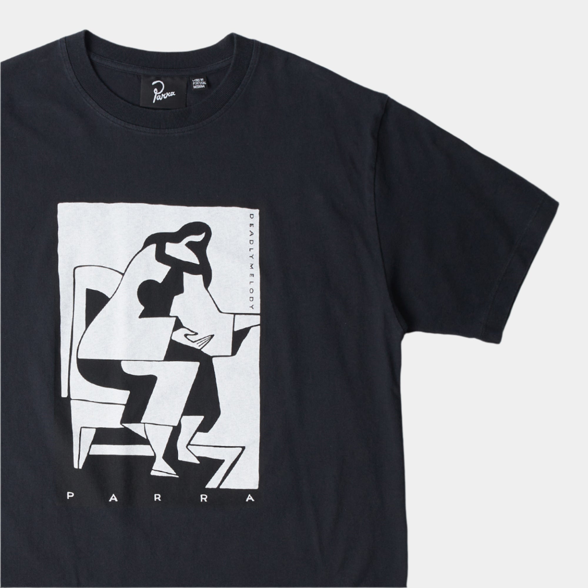 By Parra The Confession T-Shirt - Washed Black