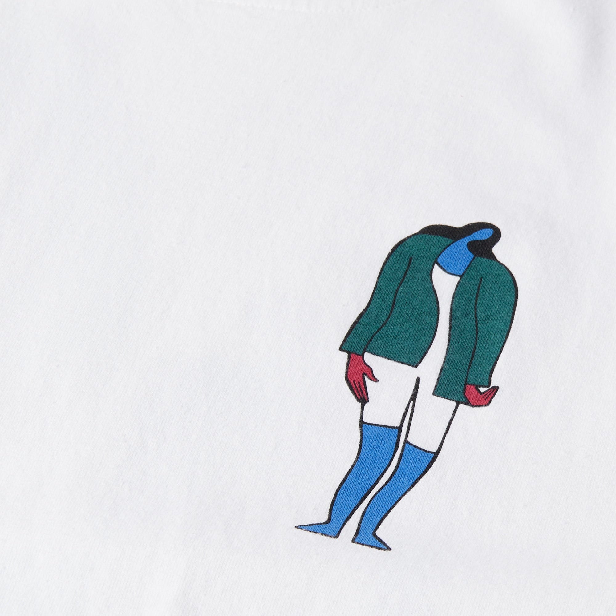 By Parra The Broken Door T-Shirt - White