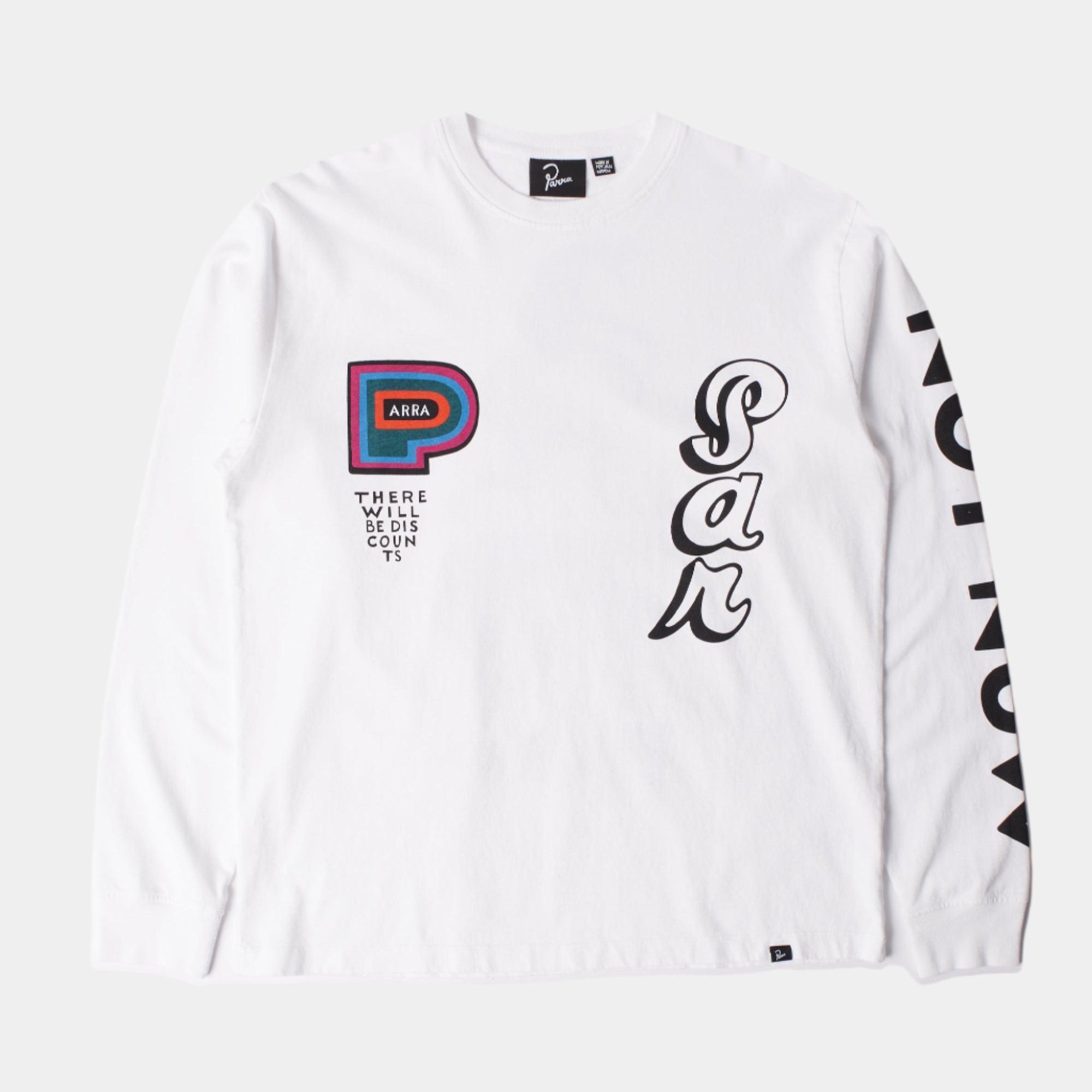By Parra There Will Be Not Long Sleeve T-Shirt - White