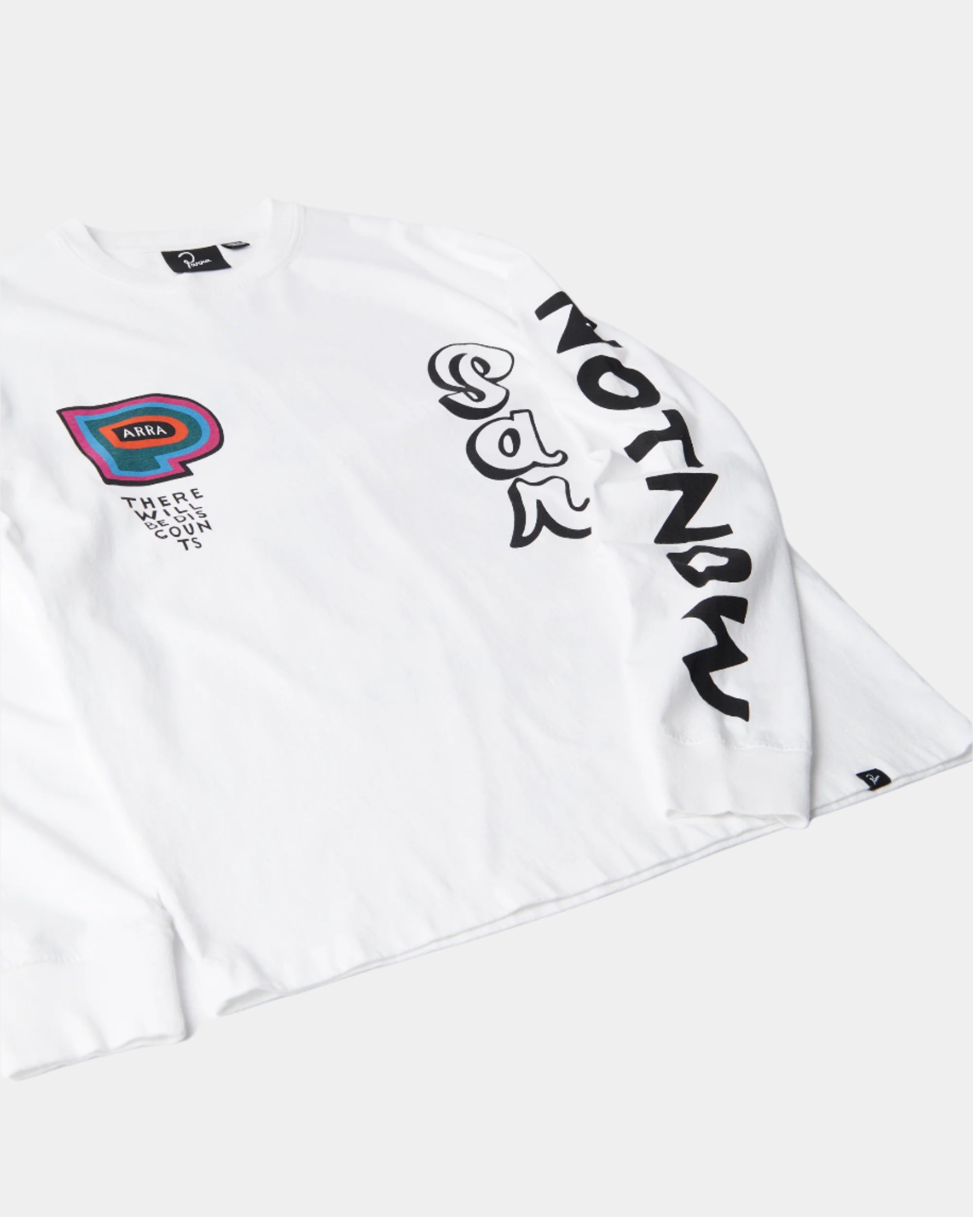 By Parra There Will Be Not Long Sleeve T-Shirt - White