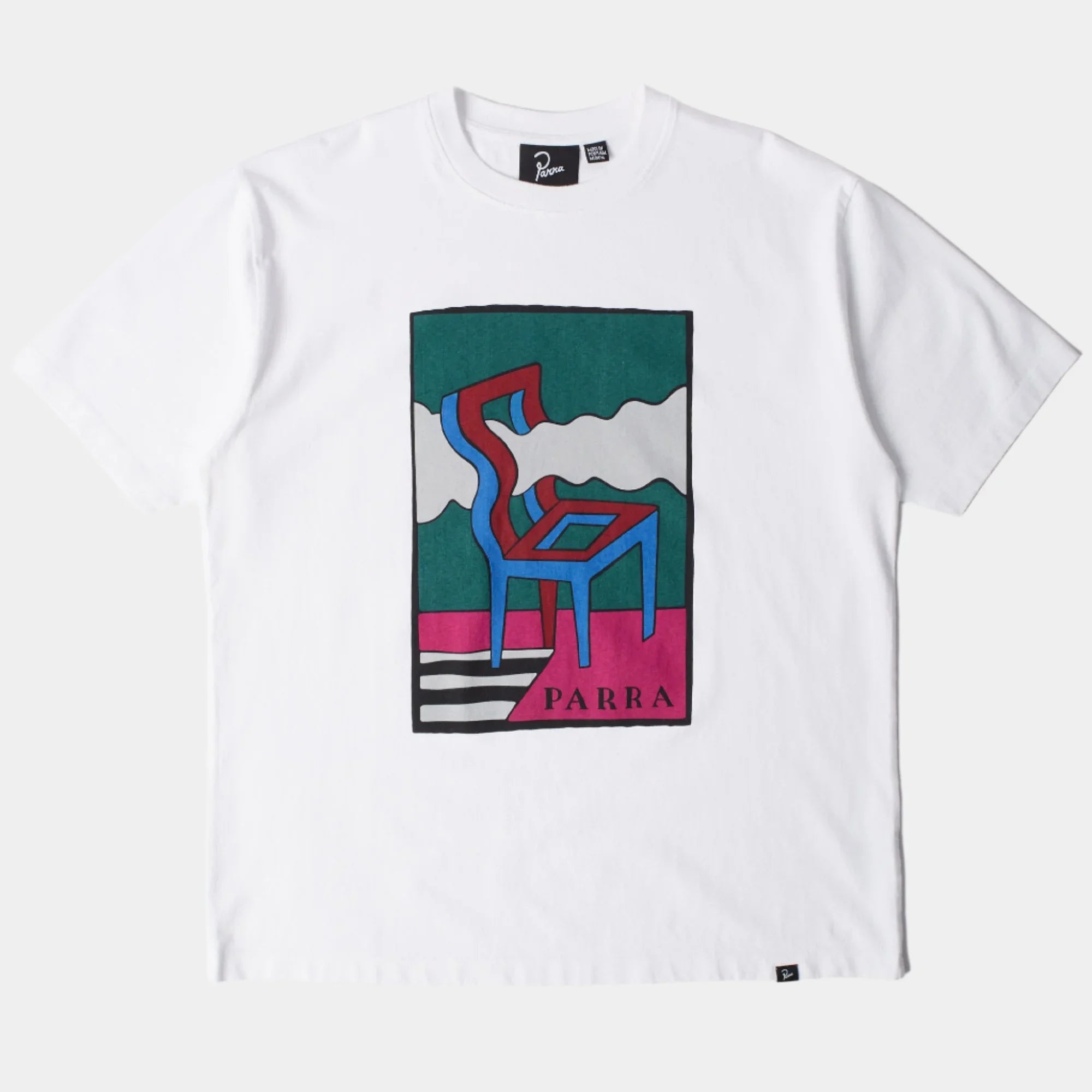 By Parra Smoke Chair T-Shirt - White