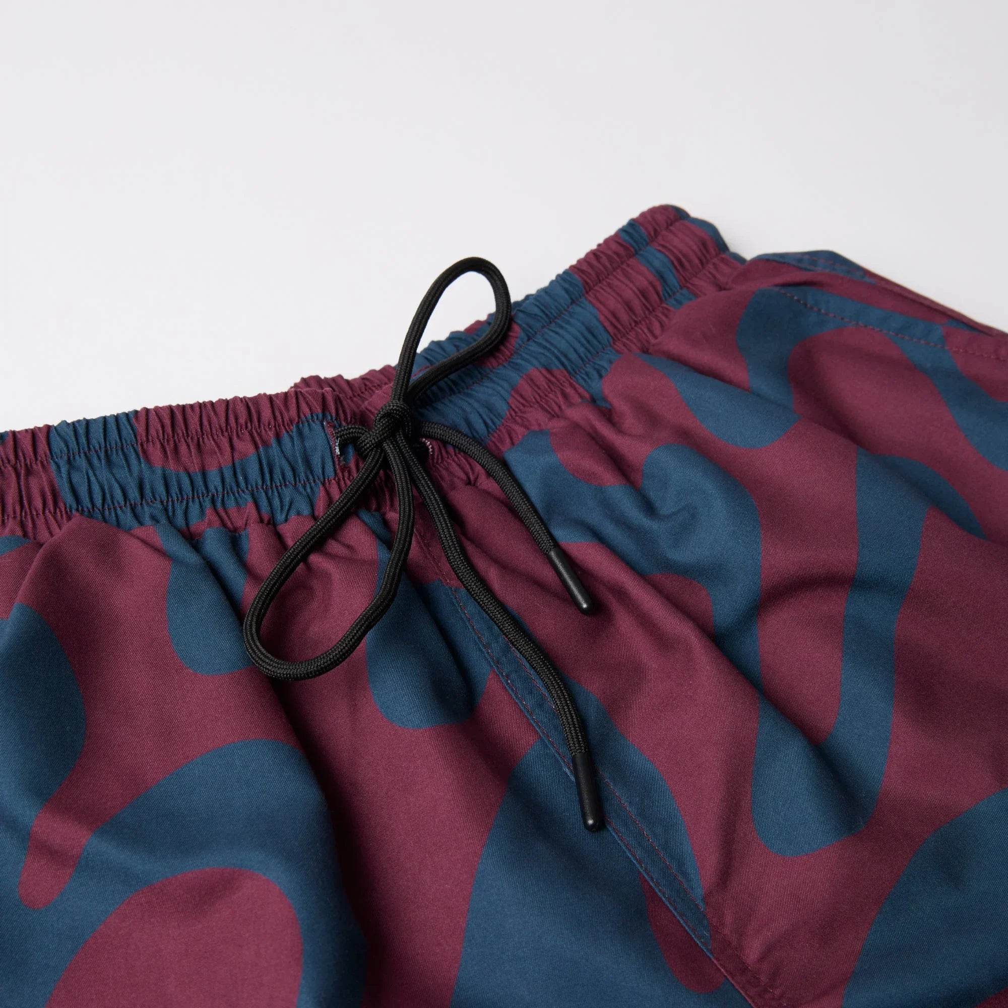By Parra Splashed Swim Shorts - Burgundy