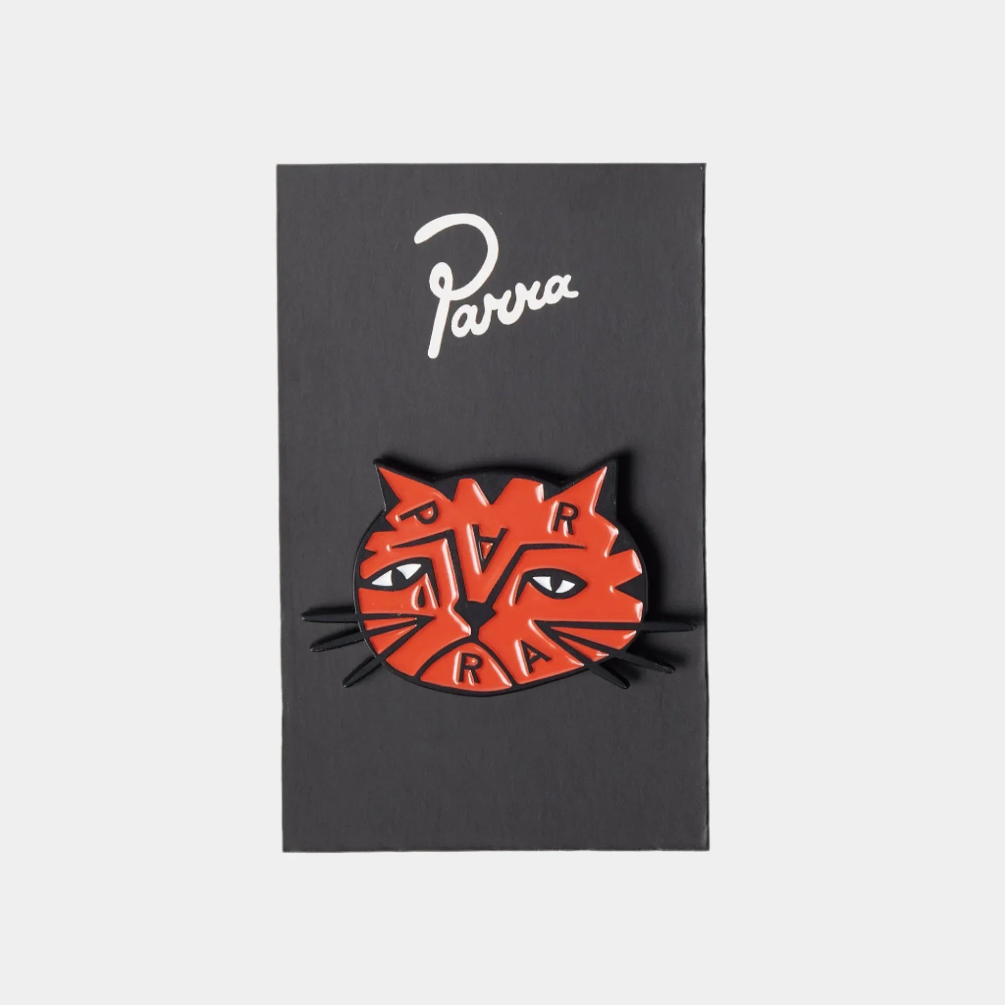 By Parra Sad Cat Enamel Pin - Orange