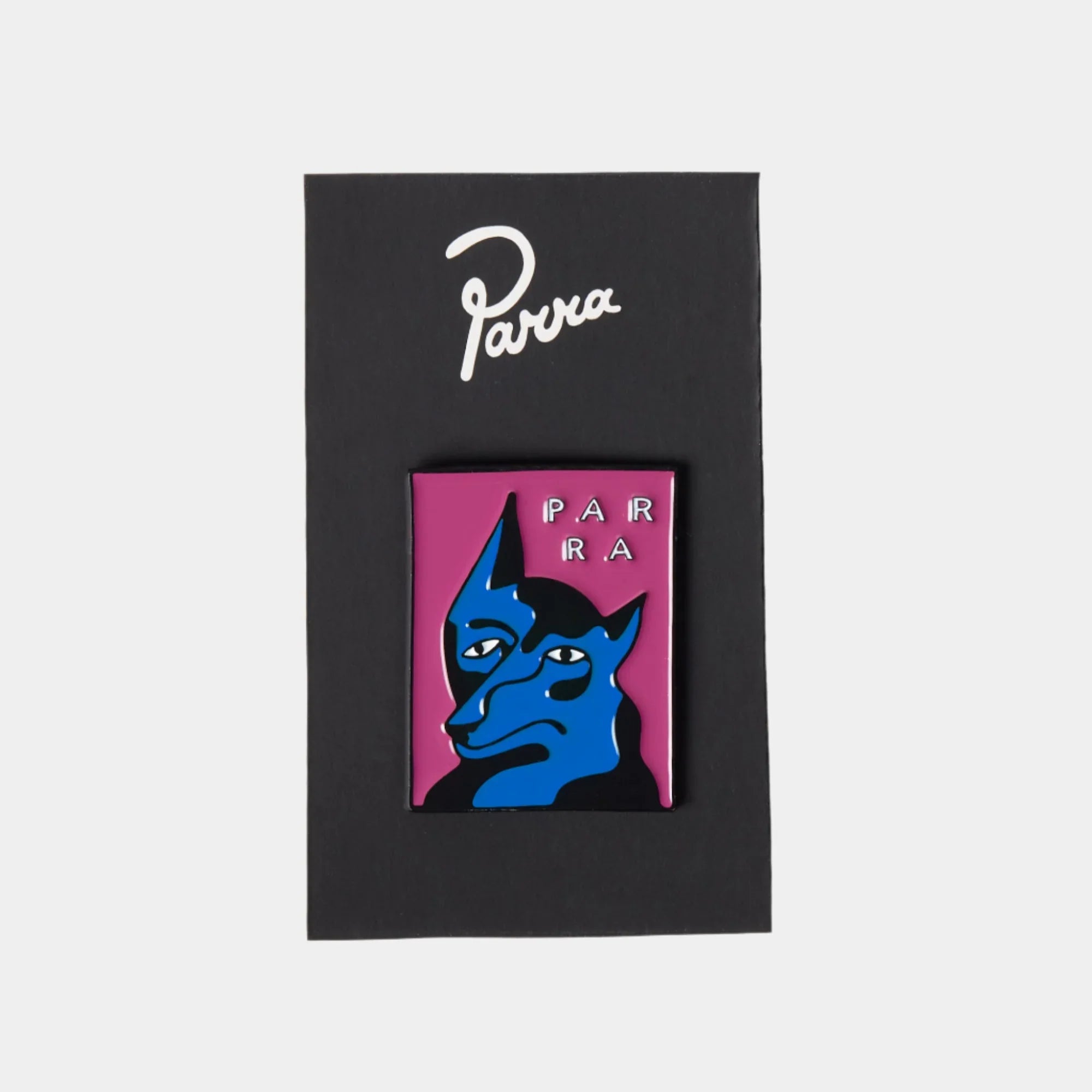 By Parra Dogface Enamel Pin - Magenta