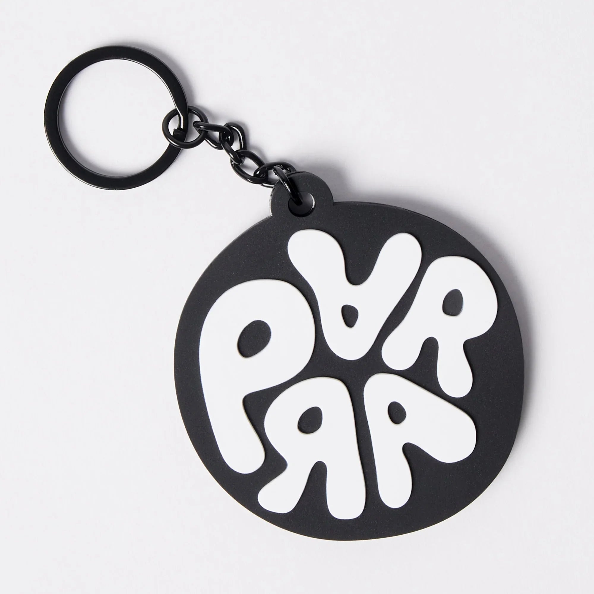 By Parra 1976 Logo Key Chain - Black