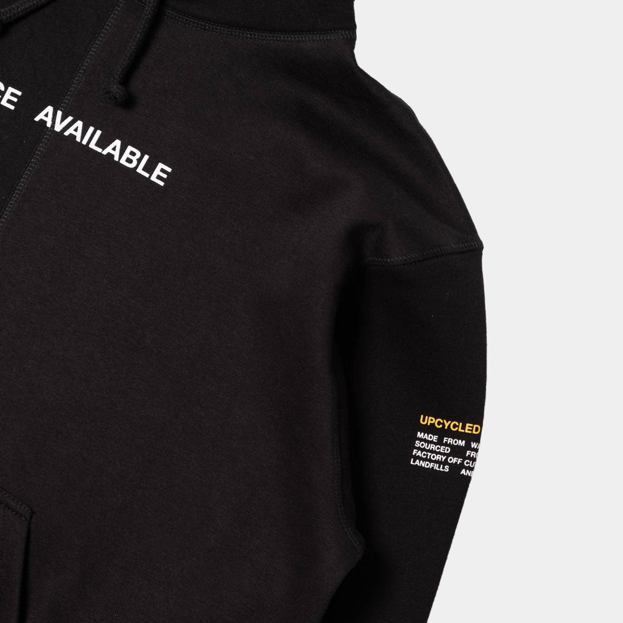 Space Available Making Space Hoodie - Black - Never Never