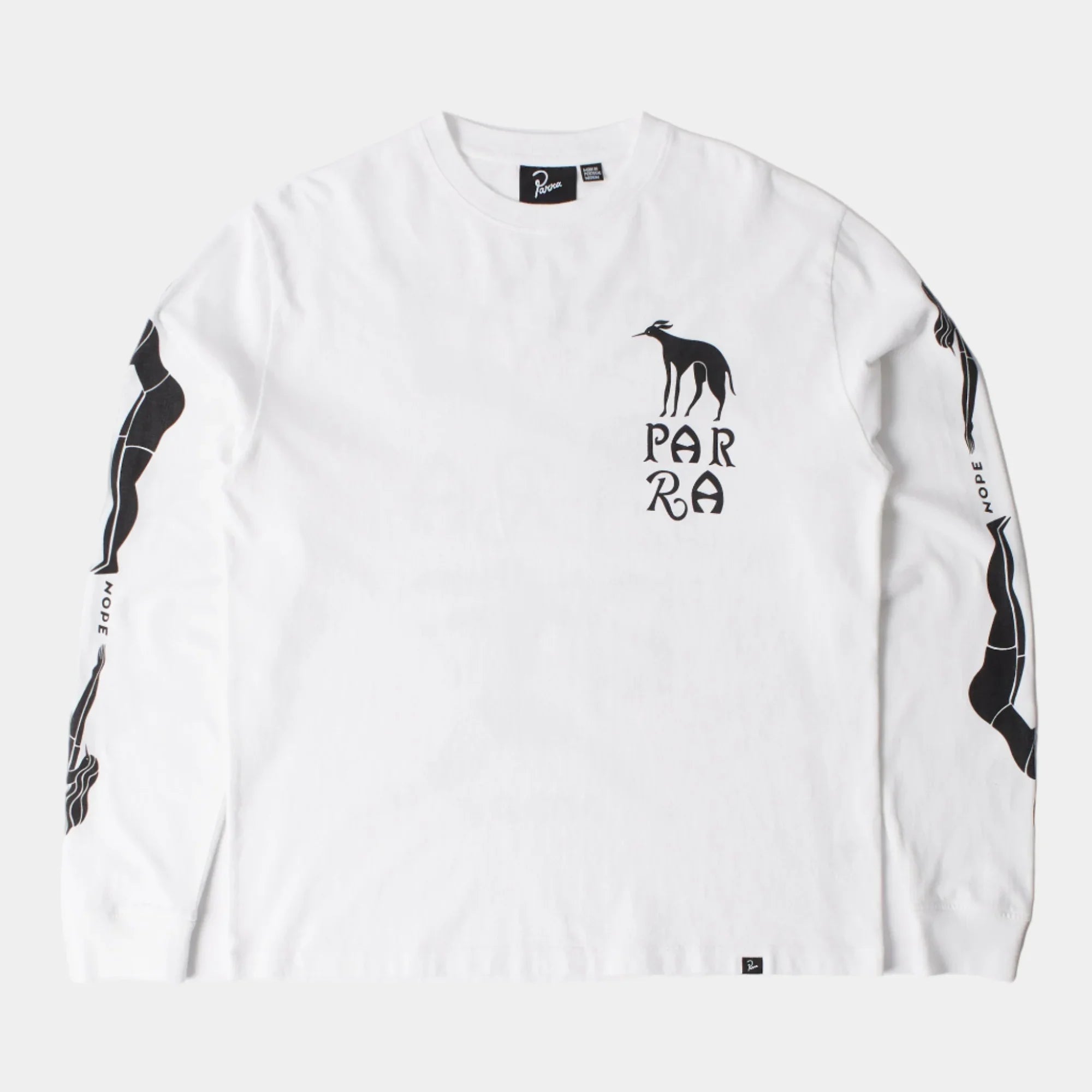 By Parra Dog Training Long Sleeve T-Shirt - White