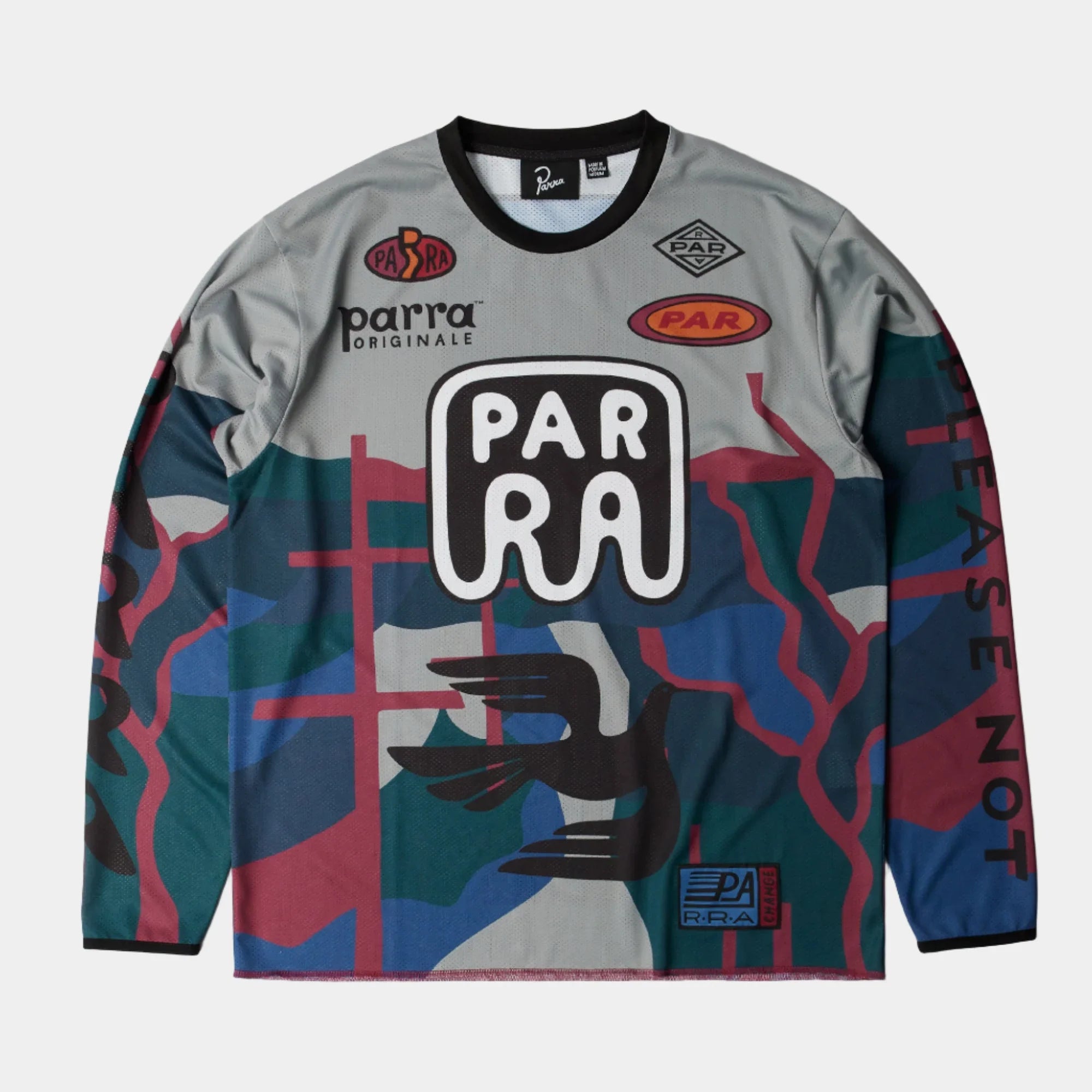 By Parra Dirt Jumper Long Sleeve T-Shirt - Grey