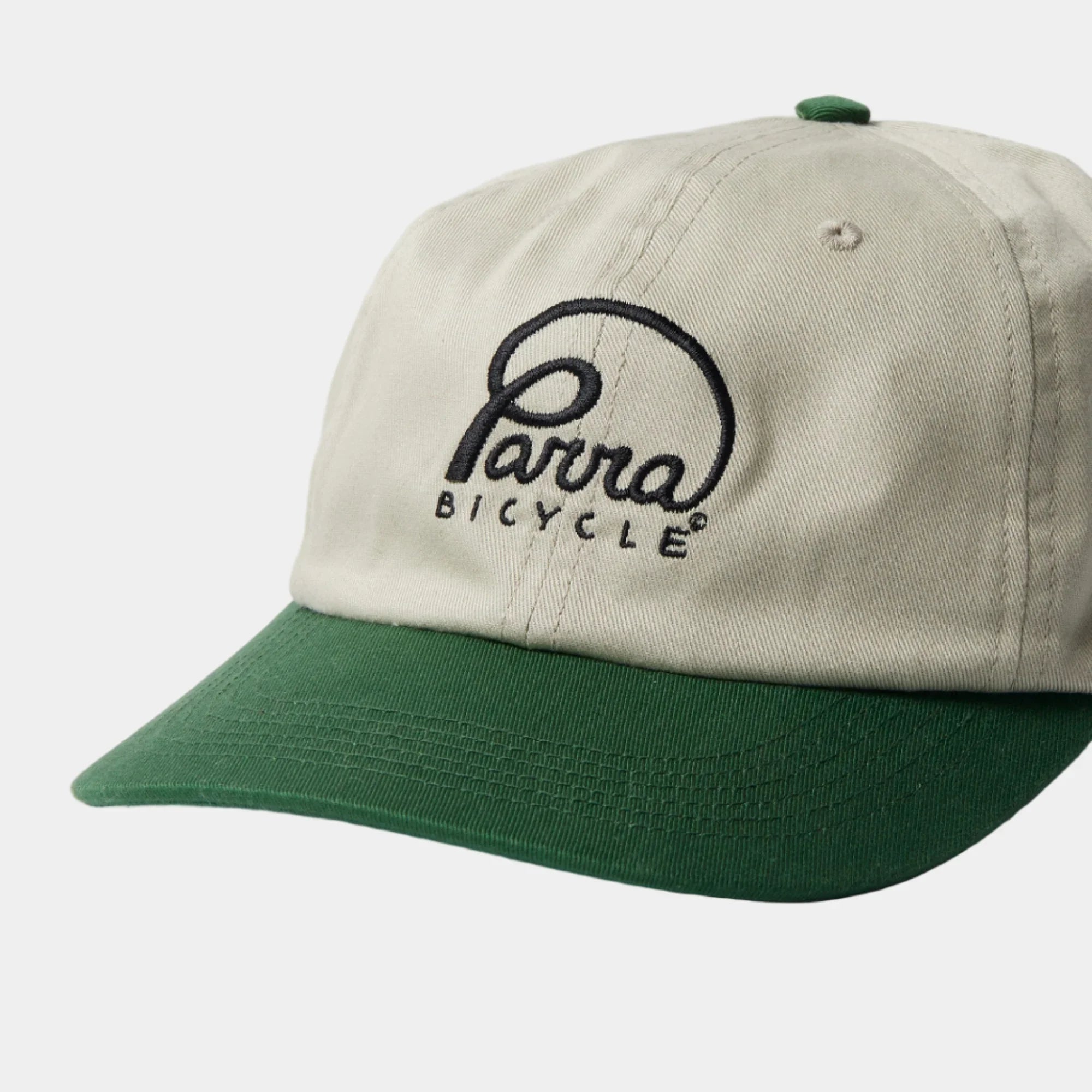 By Parra Bicycle Logo 6 Panel Hat - Green