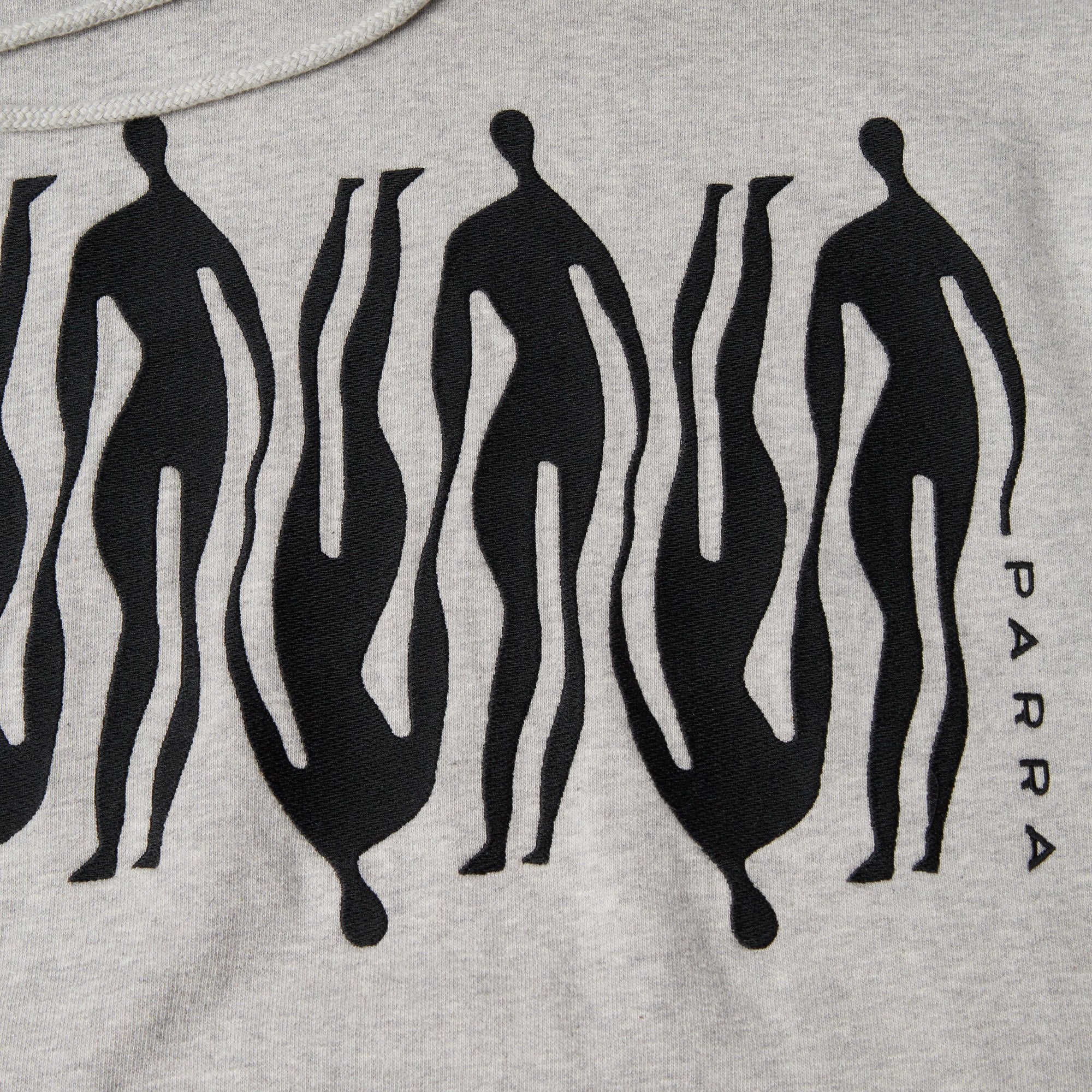 By Parra Connected Guy Hooded Sweatshirt - Heather Grey