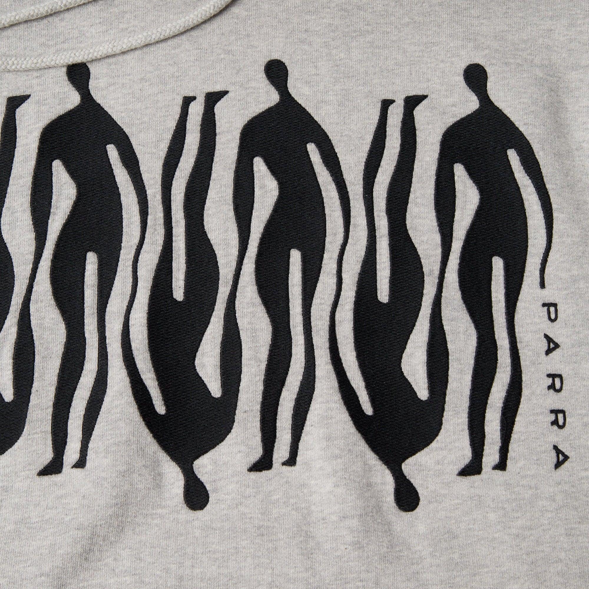 By Parra Connected Guy Hooded Sweatshirt - Heather Grey