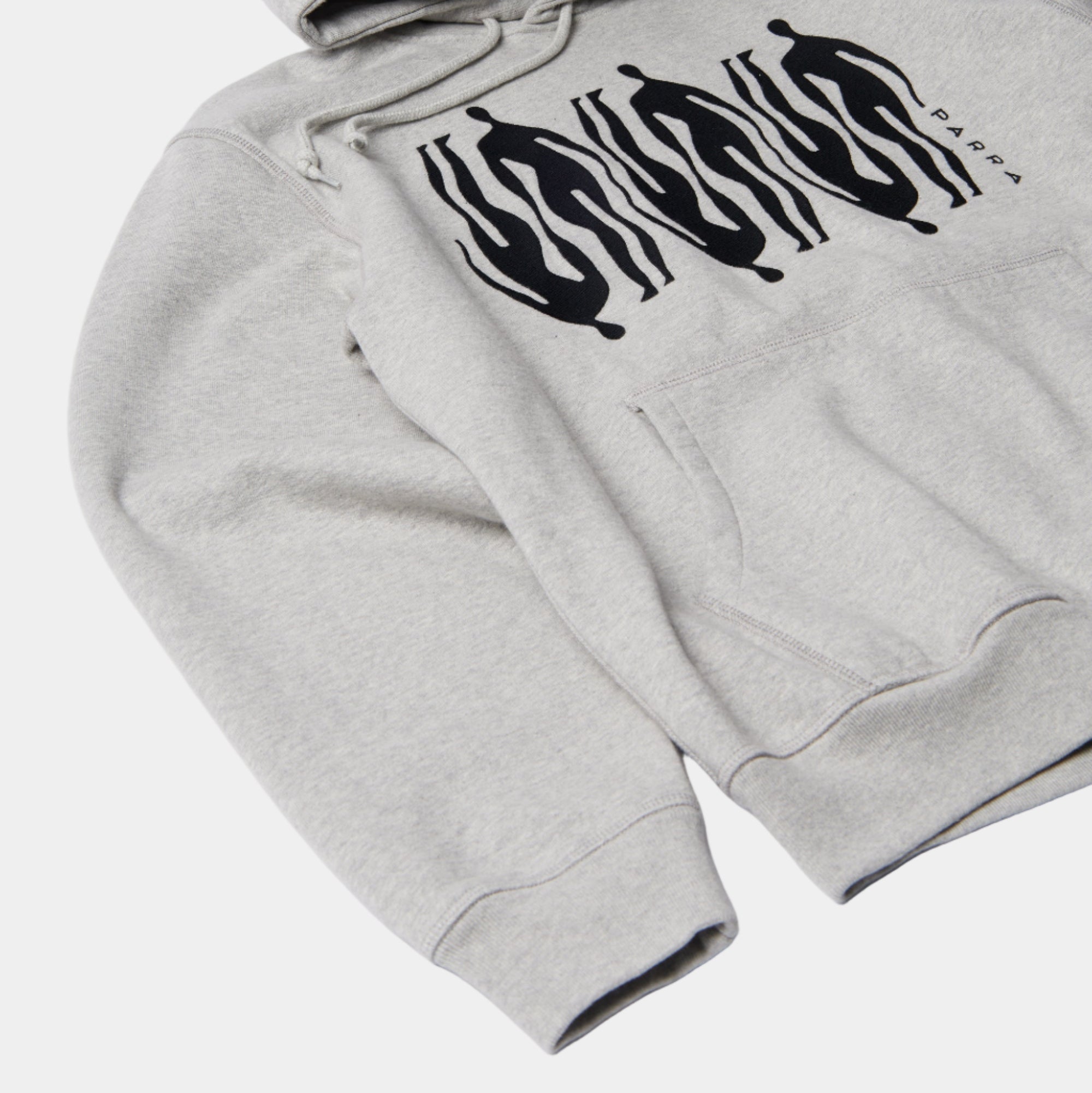 By Parra Connected Guy Hooded Sweatshirt - Heather Grey