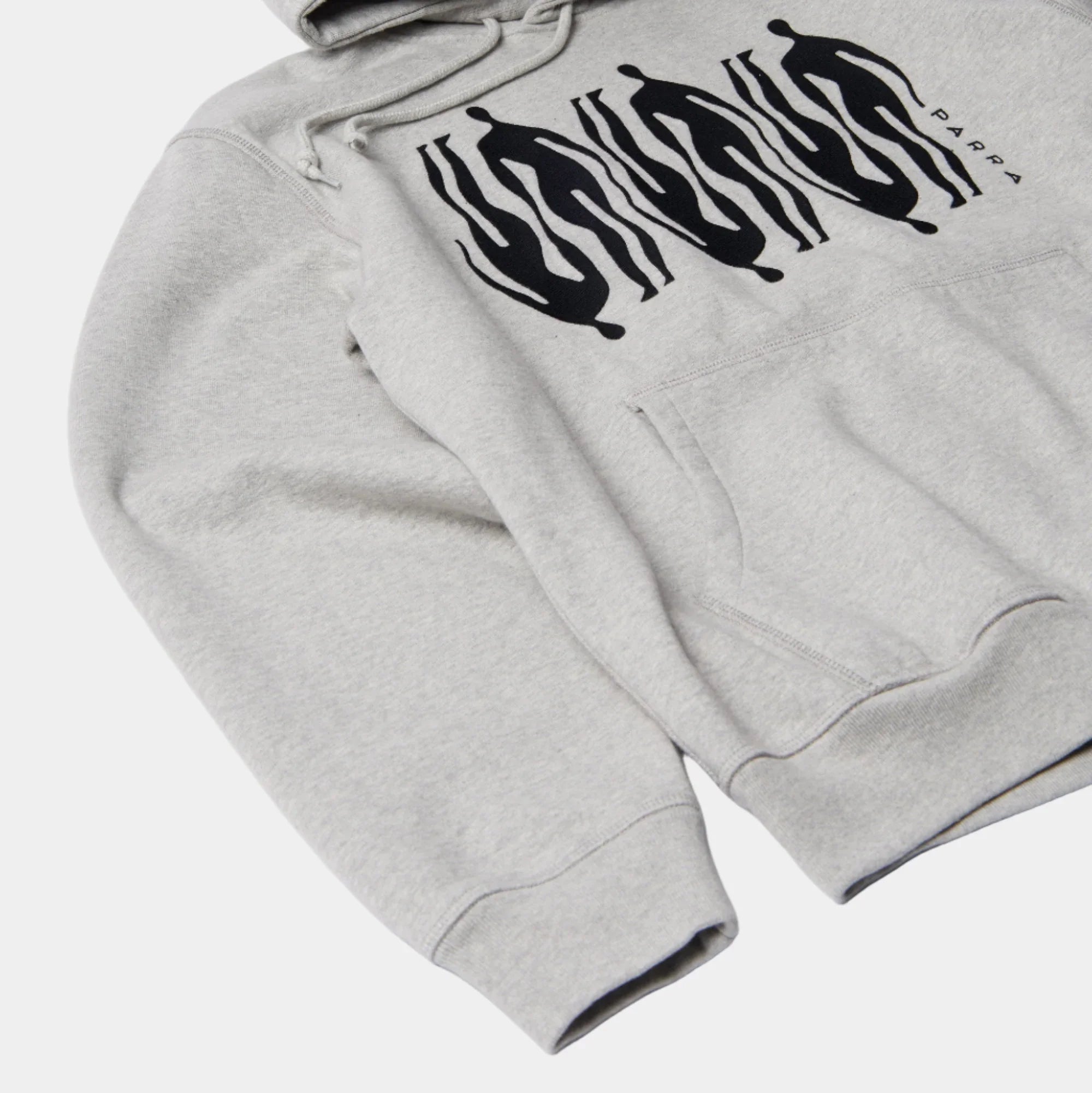 By Parra Connected Guy Hooded Sweatshirt - Heather Grey