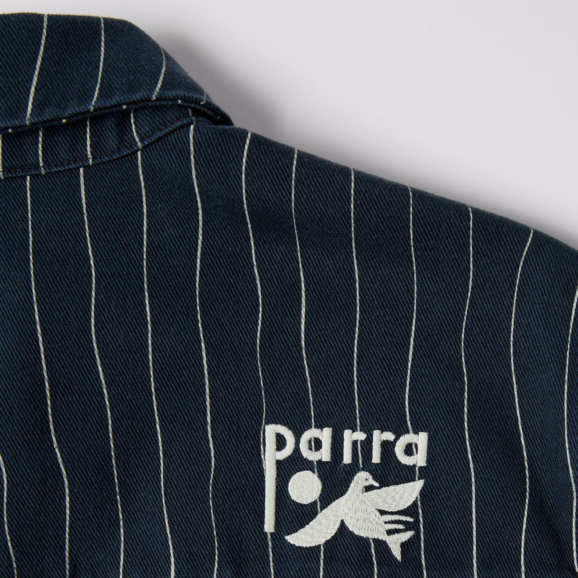 By Parra Meandering Lines Shirt - Navy Blue