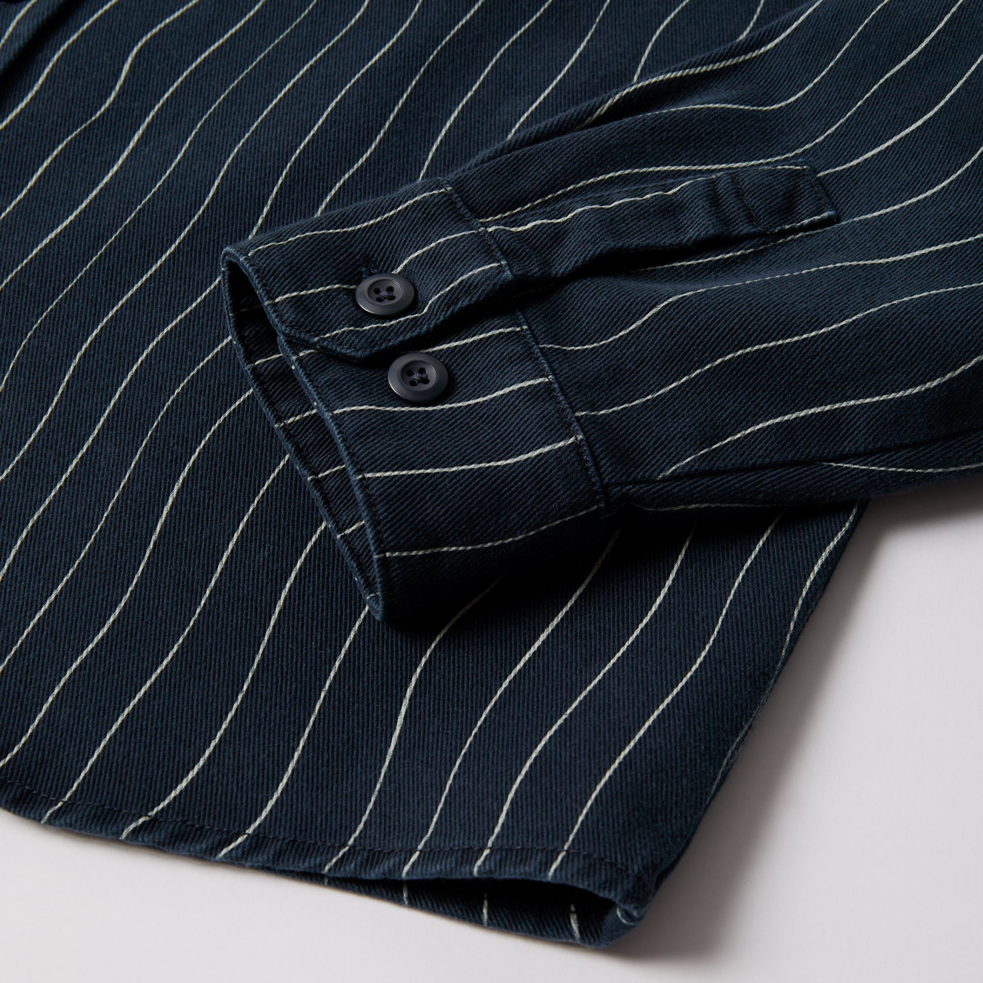 By Parra Meandering Lines Shirt - Navy Blue