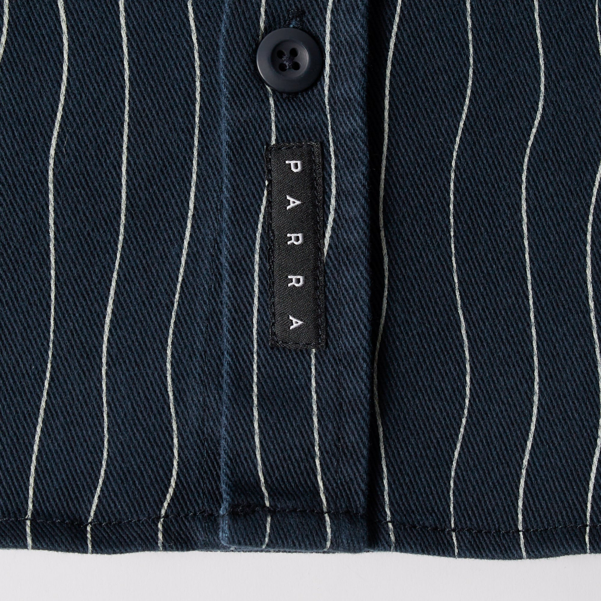 By Parra Meandering Lines Shirt - Navy Blue