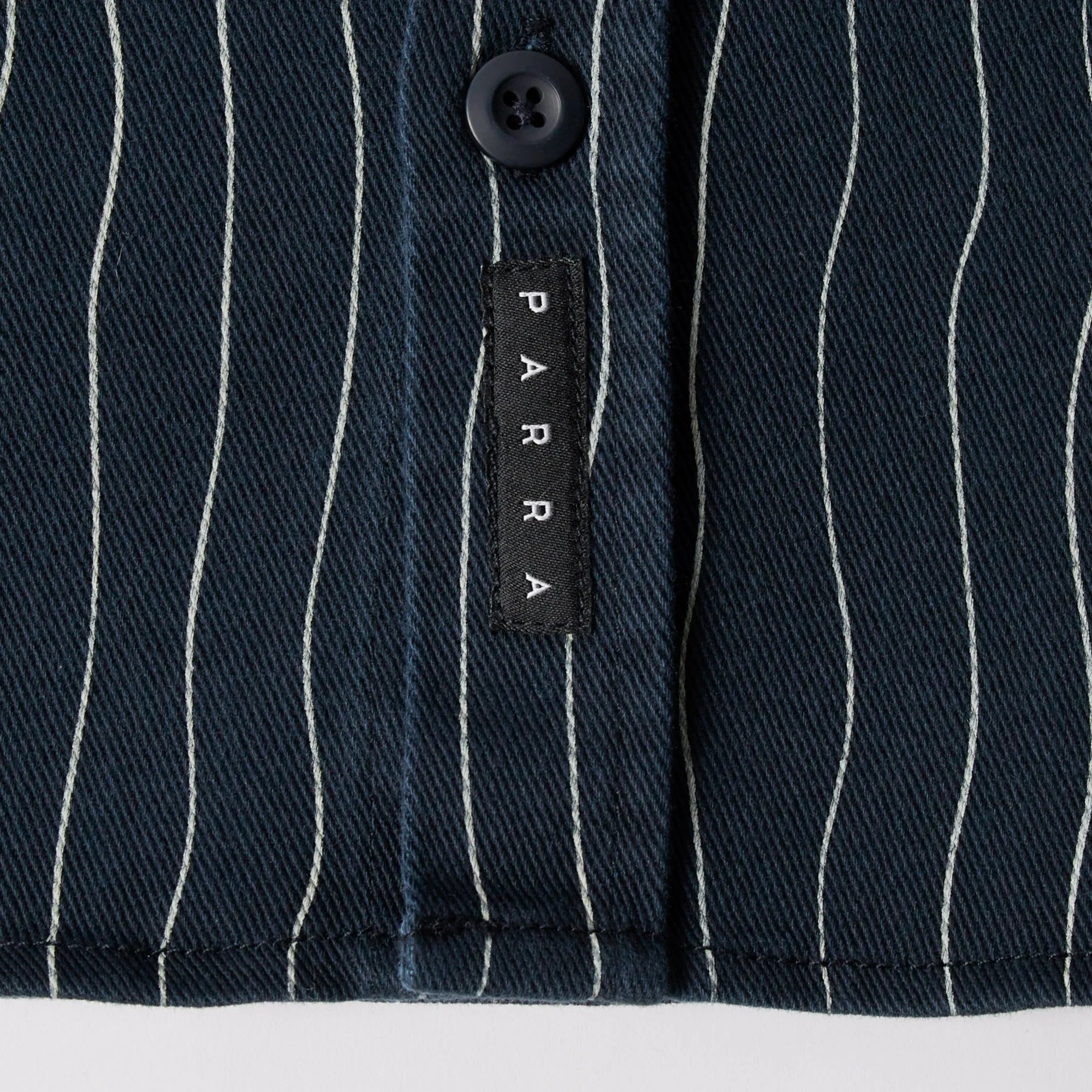 By Parra Meandering Lines Shirt - Navy Blue