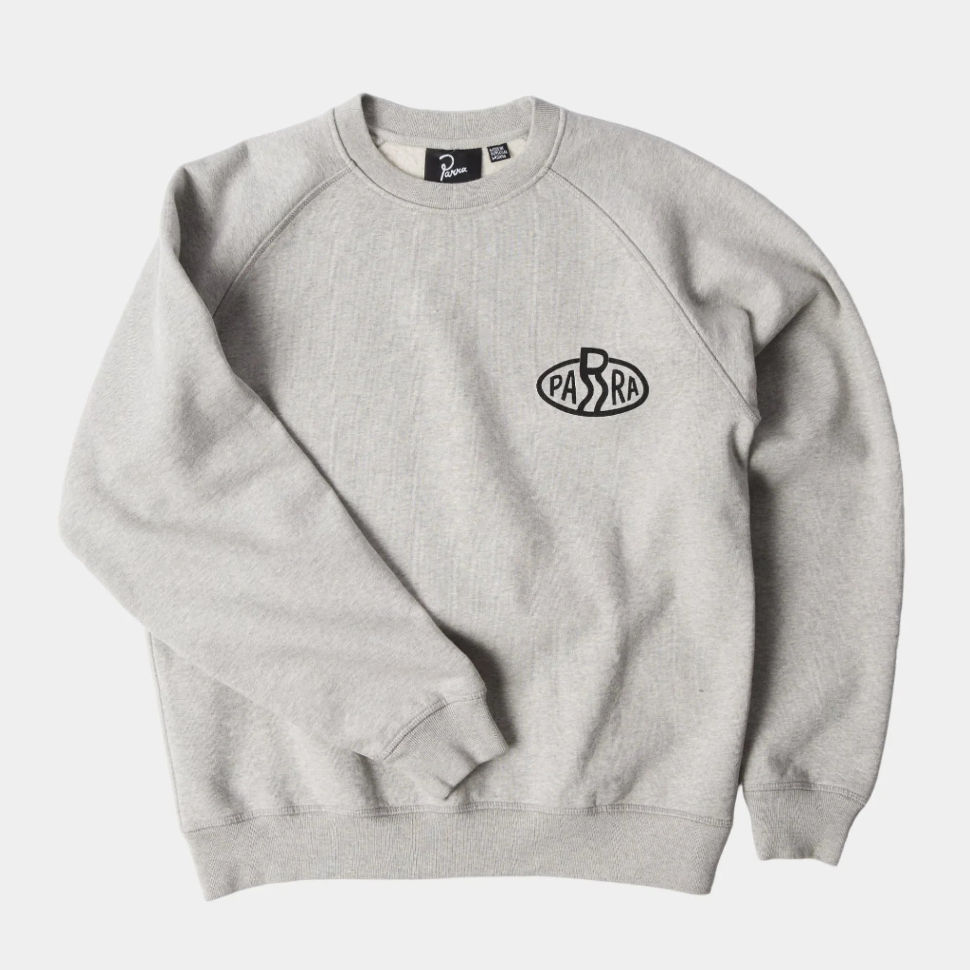 By Parra Legs Logo Crew Neck Sweatshirt - Heather Grey