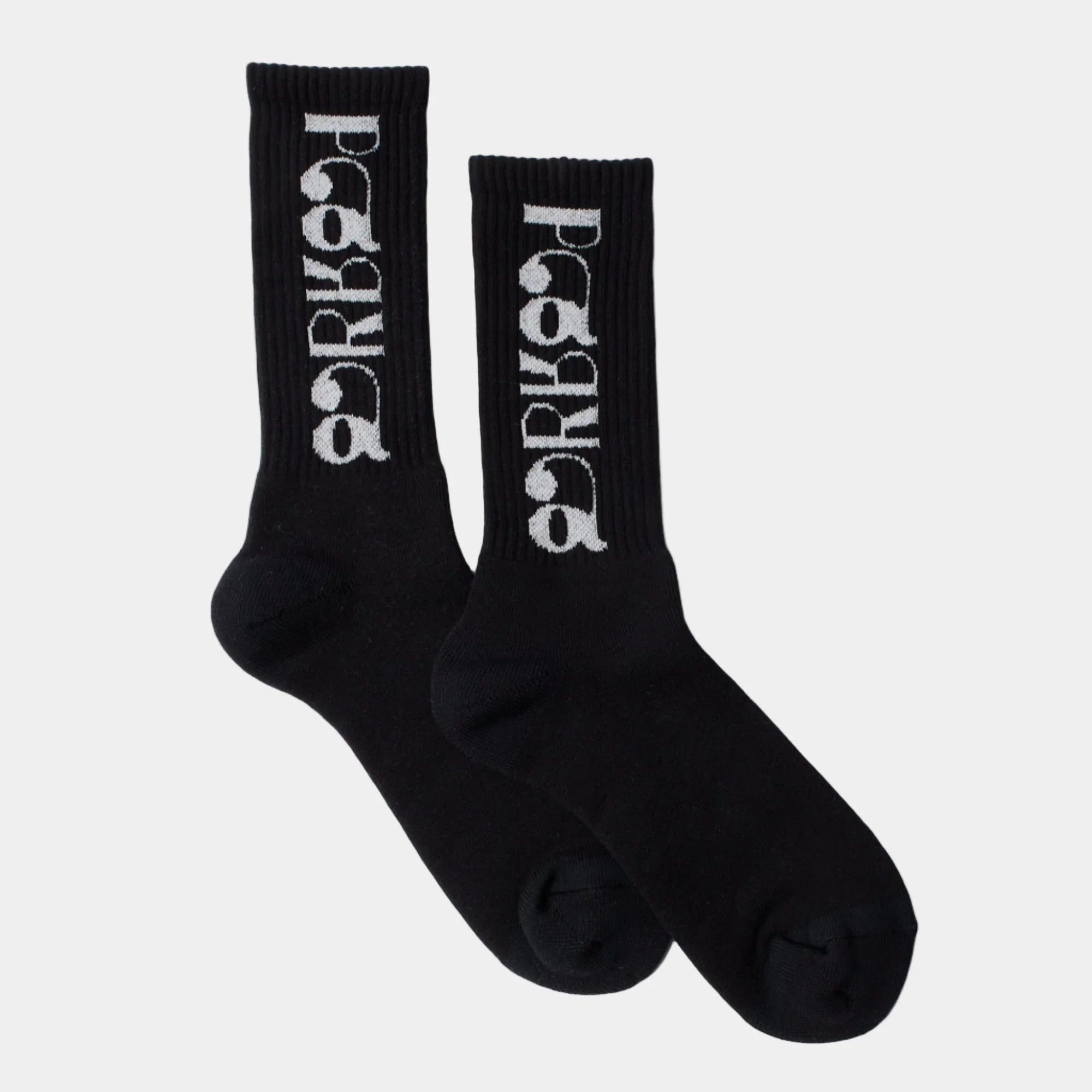 By Parra Tokyo Logo Crew Socks - Black